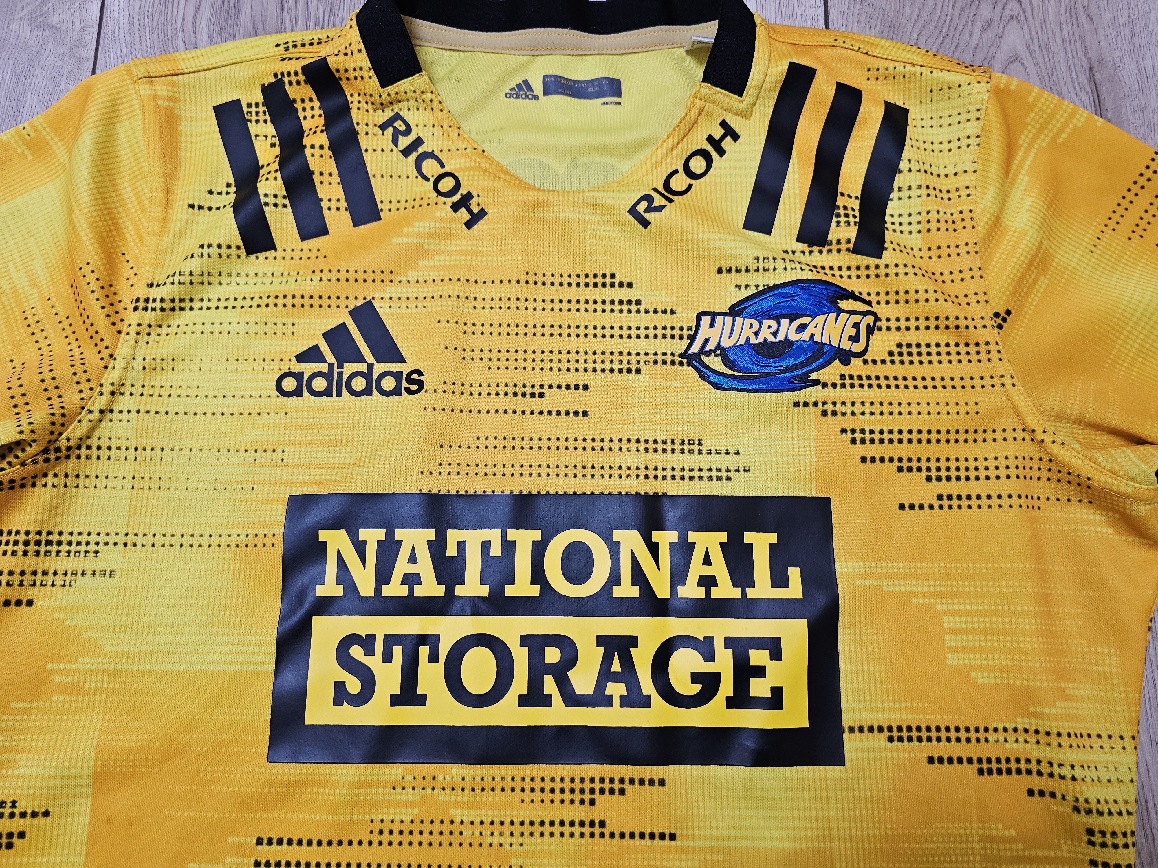 Adidas HURRICANES RUGBY JERSEY NEW ZEALAND RUGBY JERSEY RUGBY SHIRT Size US L / EU 52-54 / 3 - 3 Thumbnail