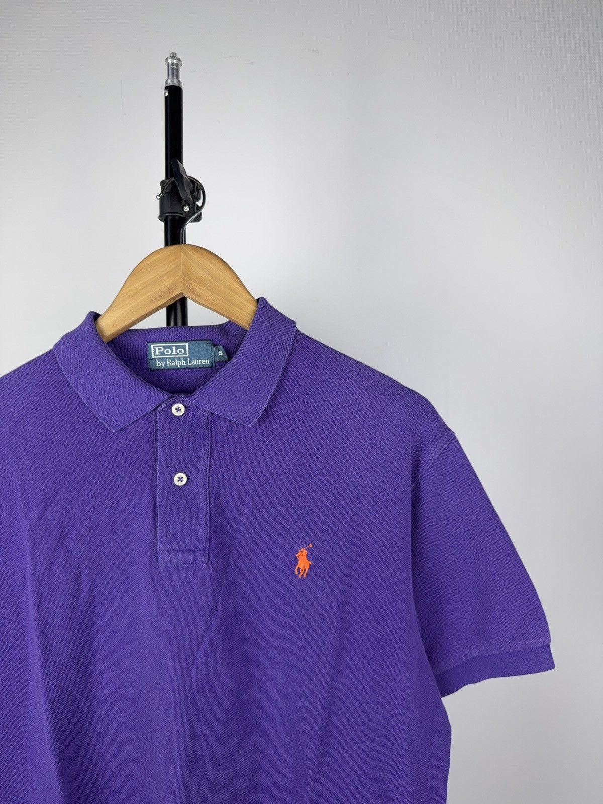 Polo Ralph Lauren Vintage 90s Retro Polo Ralph Lauren Basic Logo Polos Y2K Size US M / EU 48-50 / 2 - 2 Thumbnail