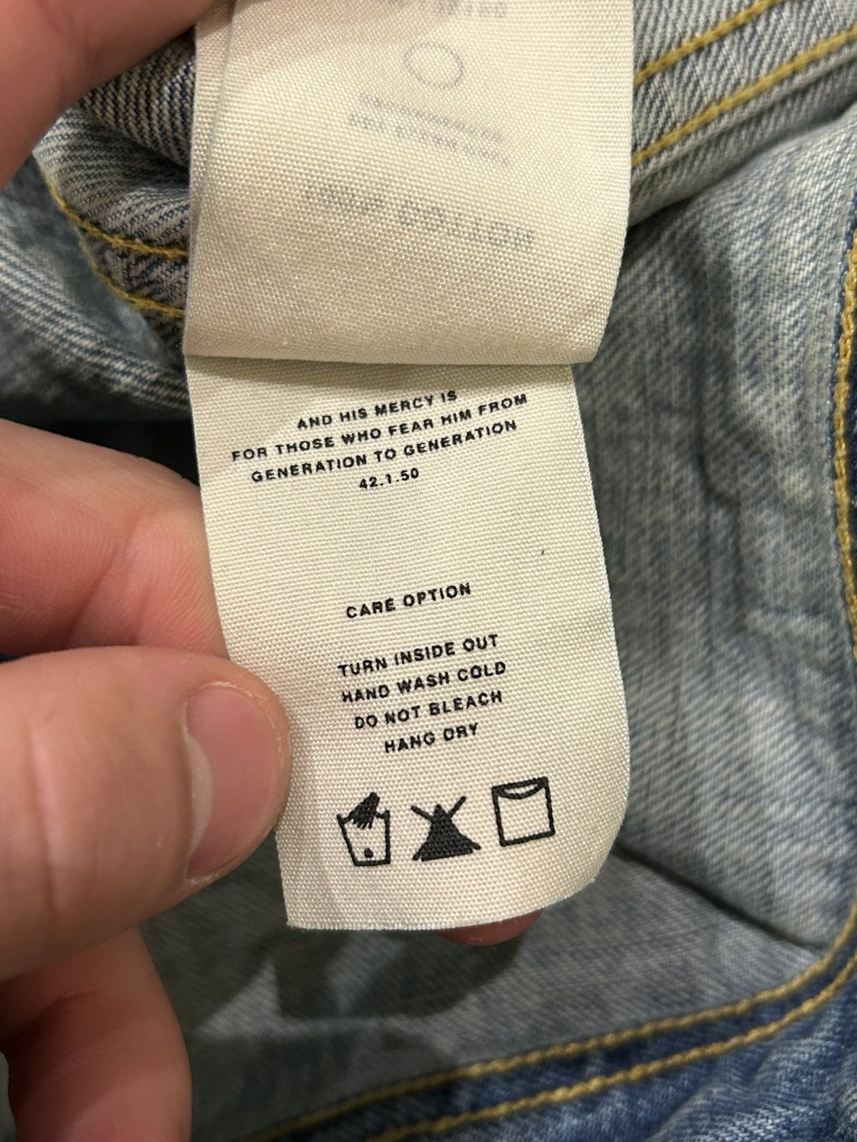 Fear of God Fear Of God Season 5 Paint Splatter Denim Jacket Size US M / EU 48-50 / 2 - 6 Thumbnail