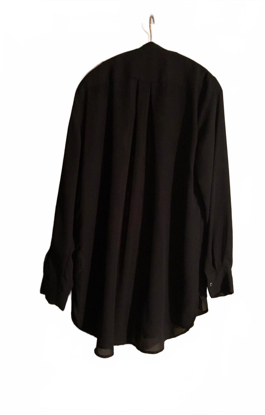 Joe Freshgoods Joe Fresh Black Button-Up Shirt Size M / US 6-8 / IT 42-44 - 2 Thumbnail