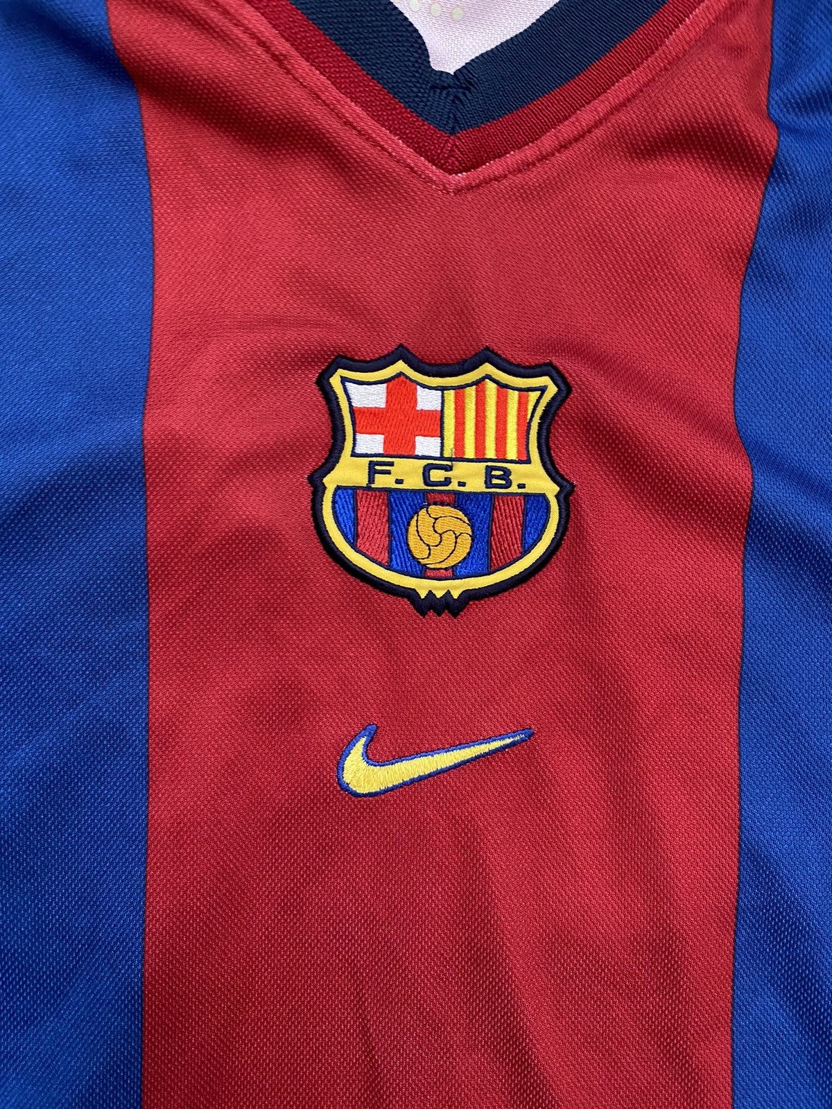 Nike × Vintage Vintage 1998/2000 Barcelona Nike Soccer Jersey Size US XL / EU 56 / 4 - 3 Thumbnail