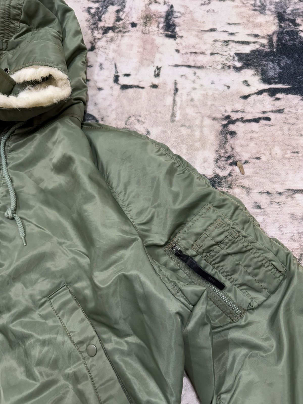 Other THE AIRFORCE JACKET US ARMY COLD WEATHER FLIGHT JACKET Size US L / EU 52-54 / 3 - 6 Thumbnail