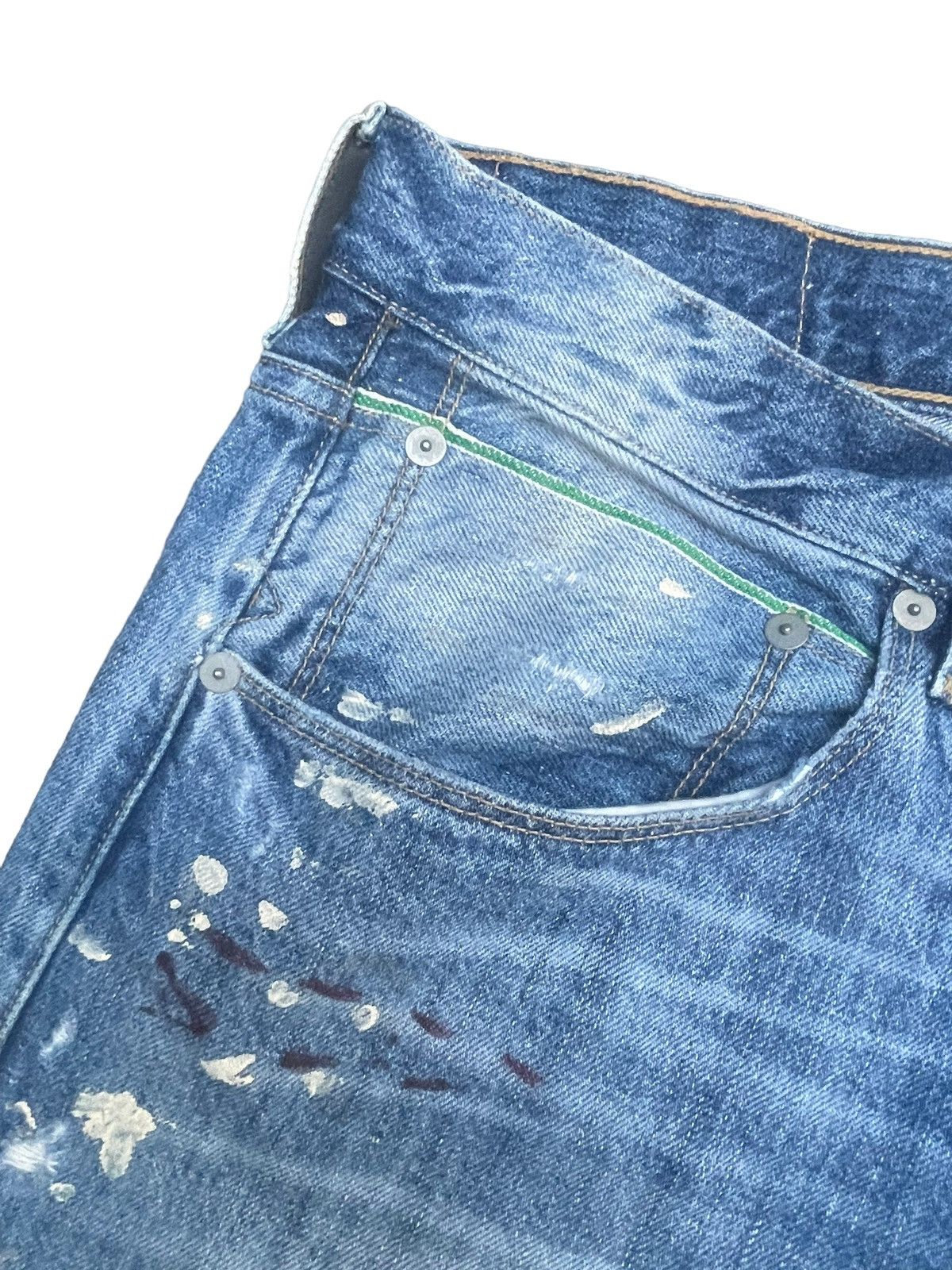 Lucky Brand Riviera Club x Lucky Brand The B Dog Selvedge Denim Size US 37 - 8 Thumbnail