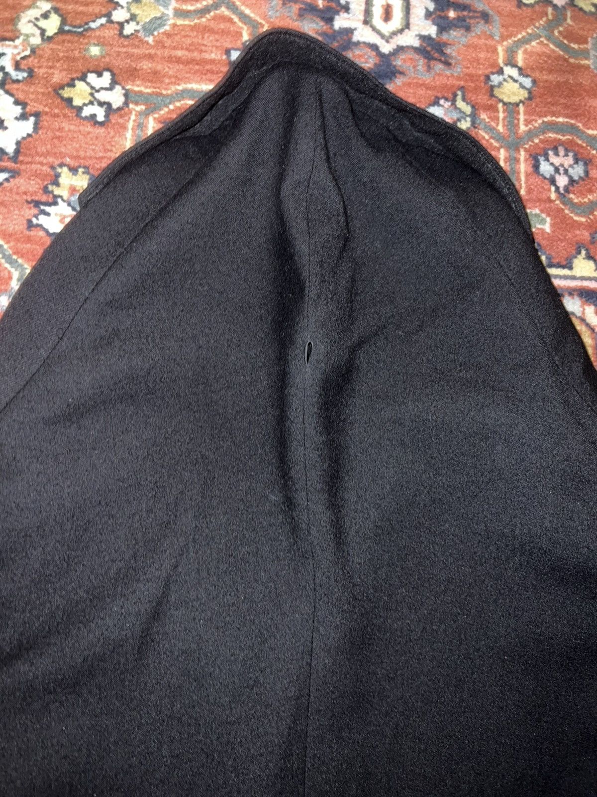 Maison Margiela Maison Margiela Artisanal AW05 Black Wool Hooded Blazer Size US S / EU 44-46 / 1 - 3 Thumbnail