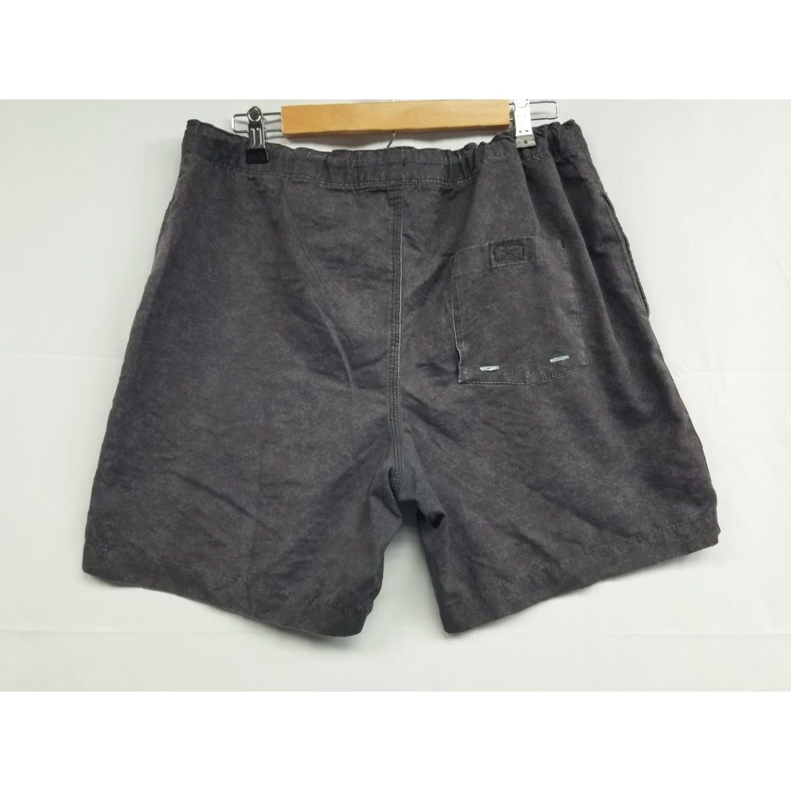 Vintage Modern Amusement Swim Trunks Men Bottom Medium Gray Board Shorts Quick Dry Drawstring Lightweight Beach Surf 90s? Size ONE SIZE - 2 Thumbnail