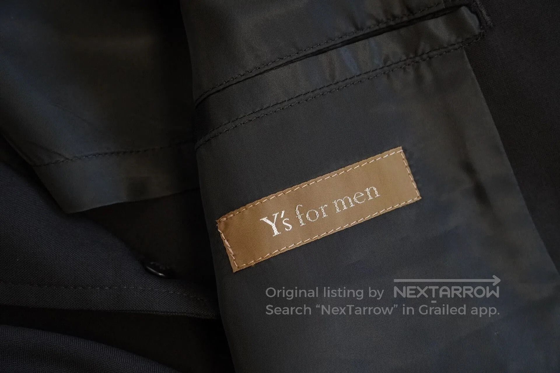 Y's for Men Yohji Yamamoto Wool Jacket for Men. Size US M / EU 48-50 / 2 - 5 Thumbnail