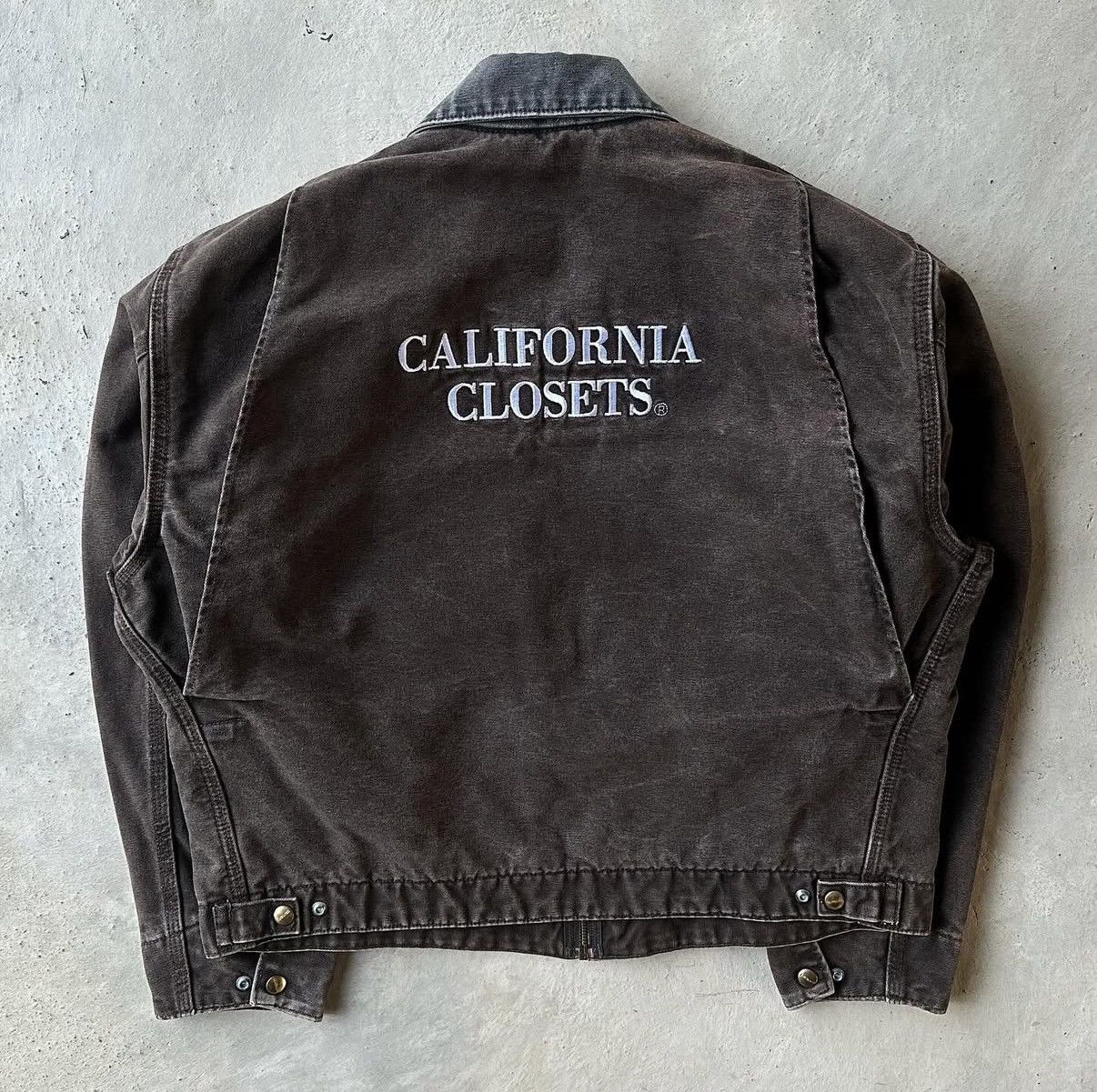 Carhartt Carhartt Detroit Jacket Faded Vintage Size US L / EU 52-54 / 3 - 1 Thumbnail