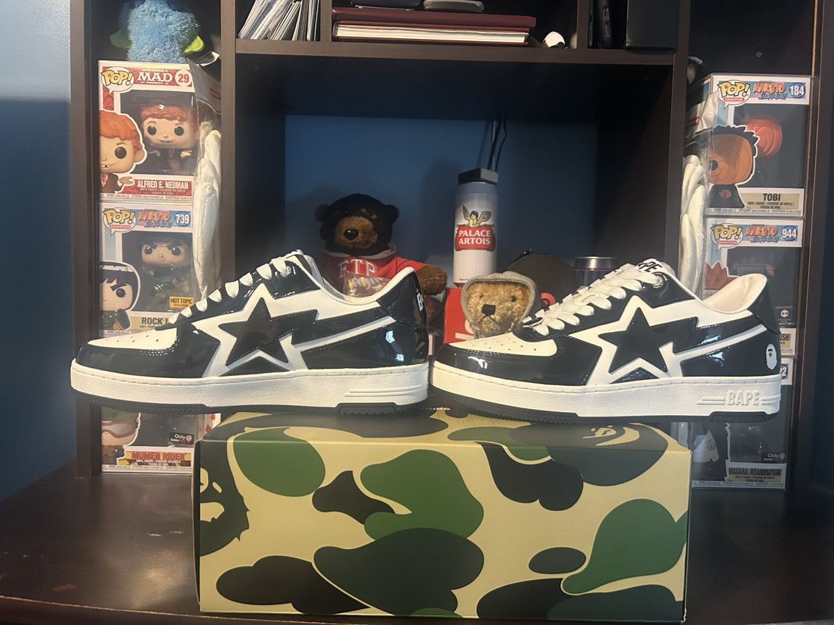 Bape Bapesta Icon #1 M2 ‘Black’ - [ 1L80191305 ] Size US 12 / EU 45 - 5 Thumbnail