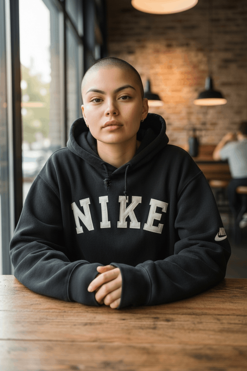 Nike Vintage 90's NIKE Big Spell Out Logo Hoodie Size US M / EU 48-50 / 2 - 2 Thumbnail