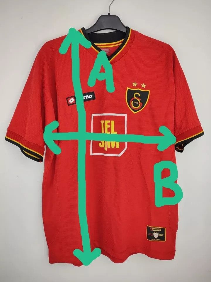 Lotto Sport Lotto Galatasaray 2001-02 Third FOOTBALL Kit SHIRT SOCCER Size US XL / EU 56 / 4 - 6 Thumbnail