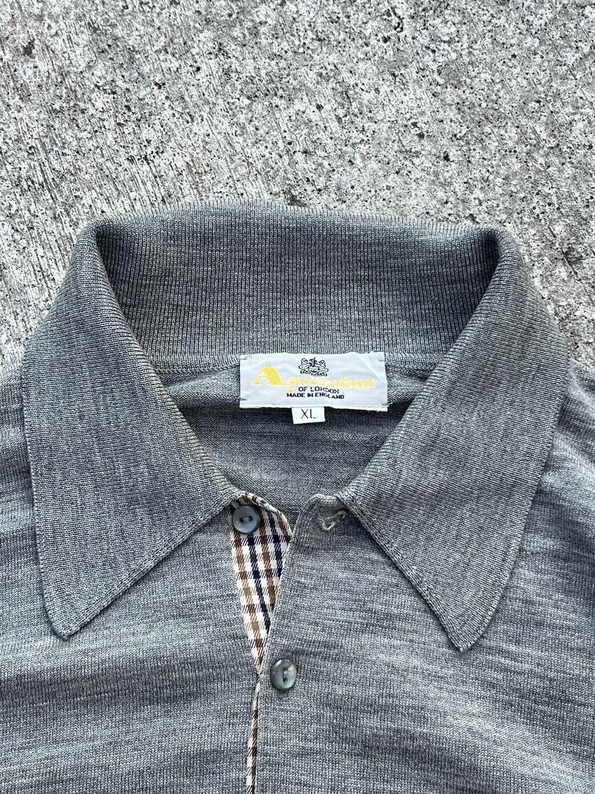 Aquascutum Vintage Aquascutum Collar Longsleeve Size US XL / EU 56 / 4 - 7 Thumbnail