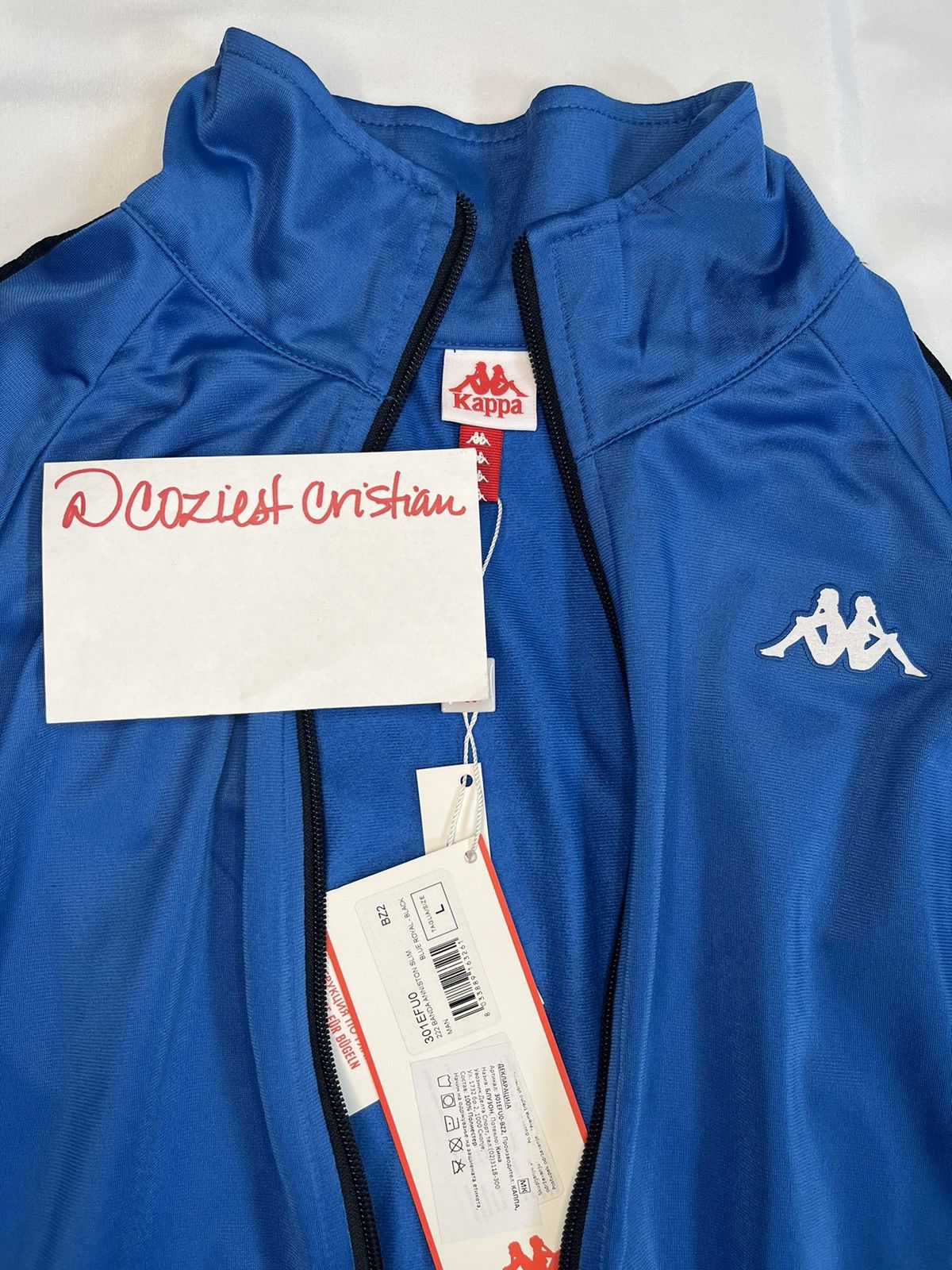 Kappa Kappa Tracksuit Jacket Size US L / EU 52-54 / 3 - 5 Thumbnail