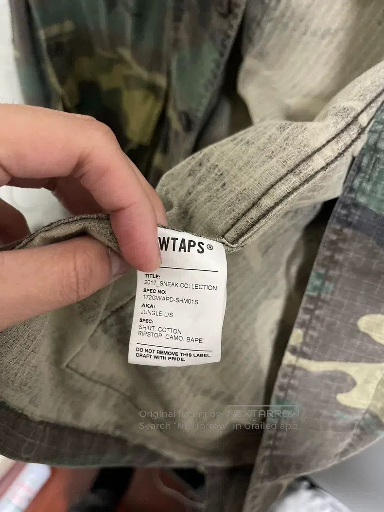 Wtaps Wtaps Camouflage four-pocket jacket Size US M / EU 48-50 / 2 - 4 Thumbnail