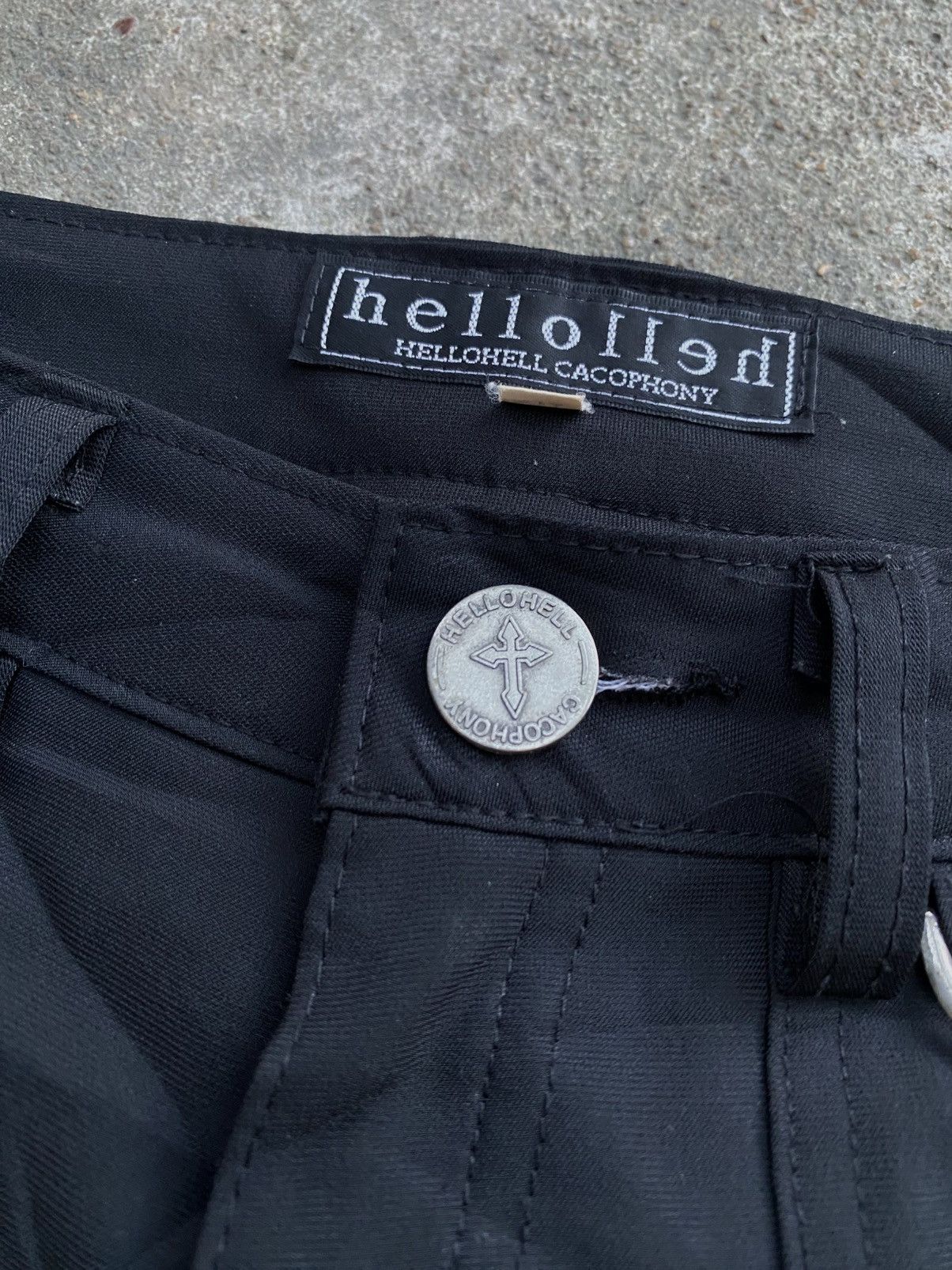 Seditionaries HELLOHELL CACOPHONY BONDAGE PUNK GOTHIC PANTS Size US 29 - 3 Thumbnail