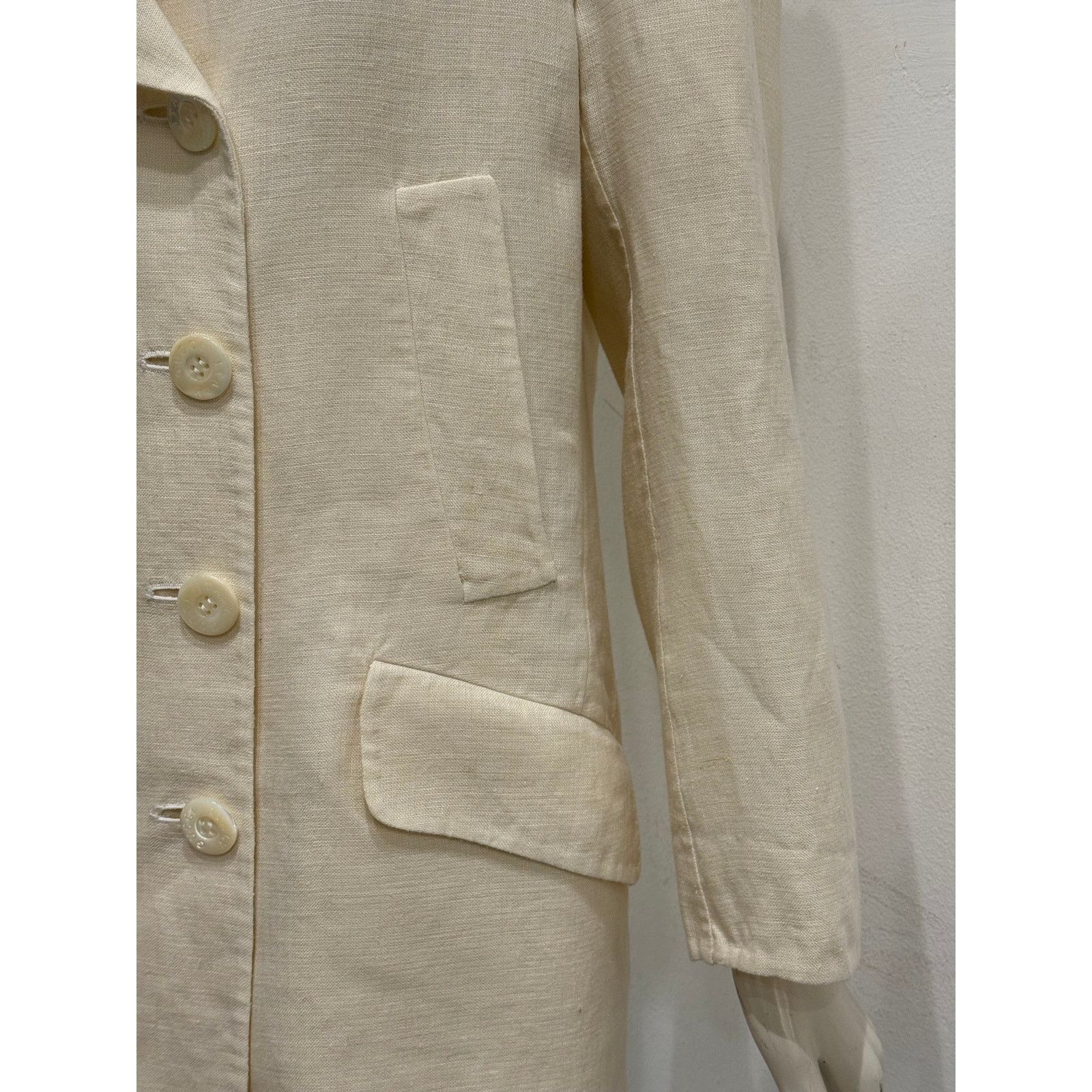 Gucci 1996 Gucci by Tom Ford caban linen coat Size M / US 6-8 / IT 42-44 - 7 Thumbnail