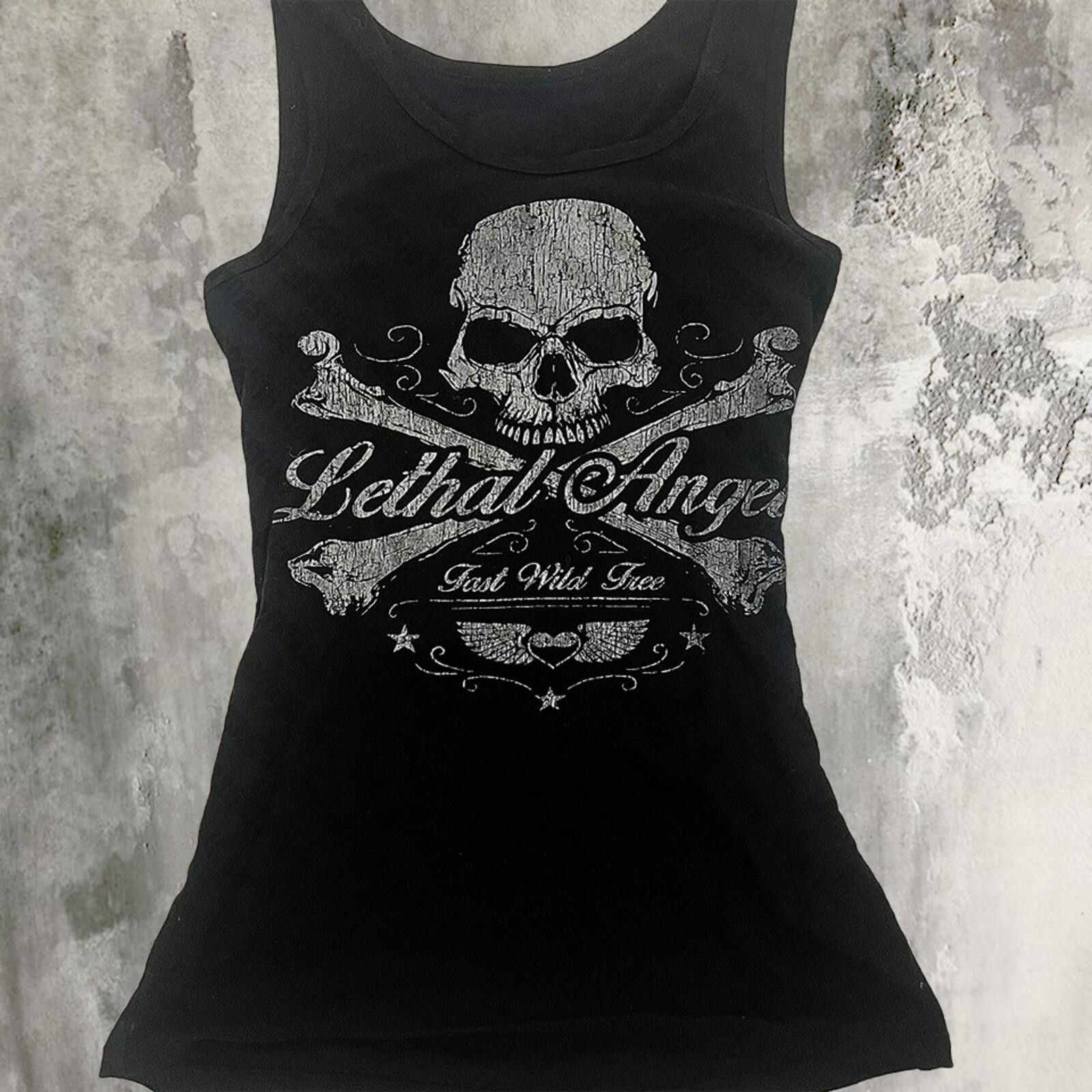 Vintage lethal angel skull tank Size S / US 4 / IT 40 - 1 Preview