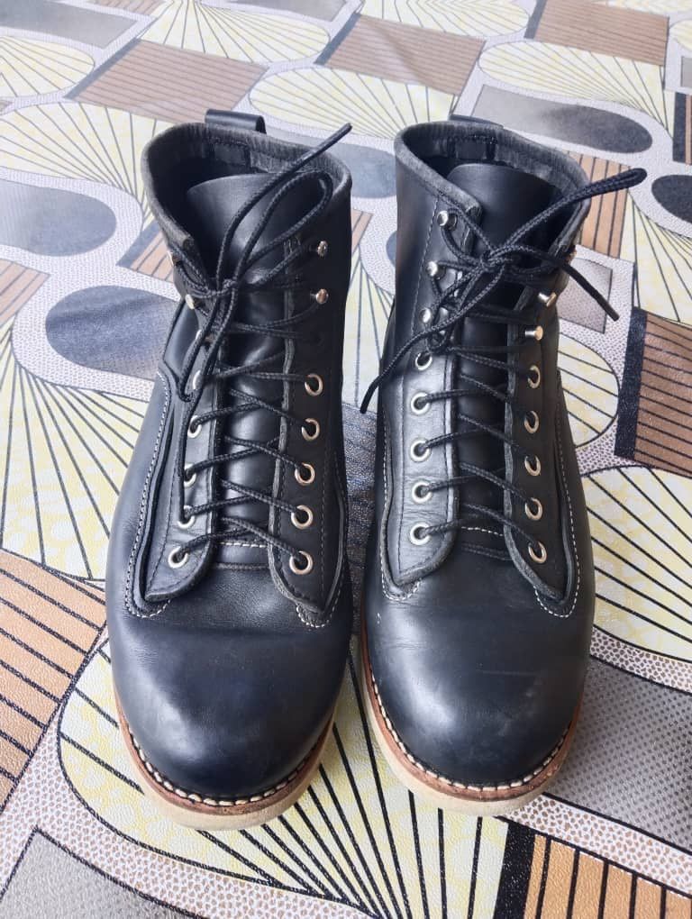 Hawkings Mcgill Hawkins leather boots black Size US 9 / EU 42 - 1 Thumbnail