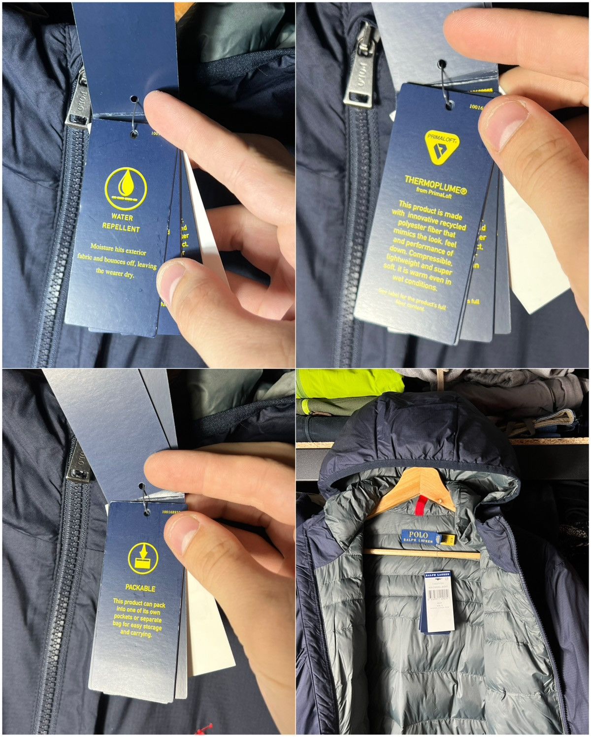 Polo Ralph Lauren NWT Polo Ralph Lauren Packable Water Repellent Puffer Jacket Size US S / EU 44-46 / 1 - 11 Thumbnail