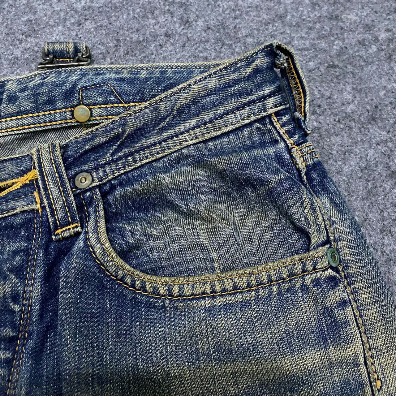 Lee 💥Best Offer💥Vintage 80s Lee Cowboy Selvedge Denim Size US 30 / EU 46 - 12 Thumbnail