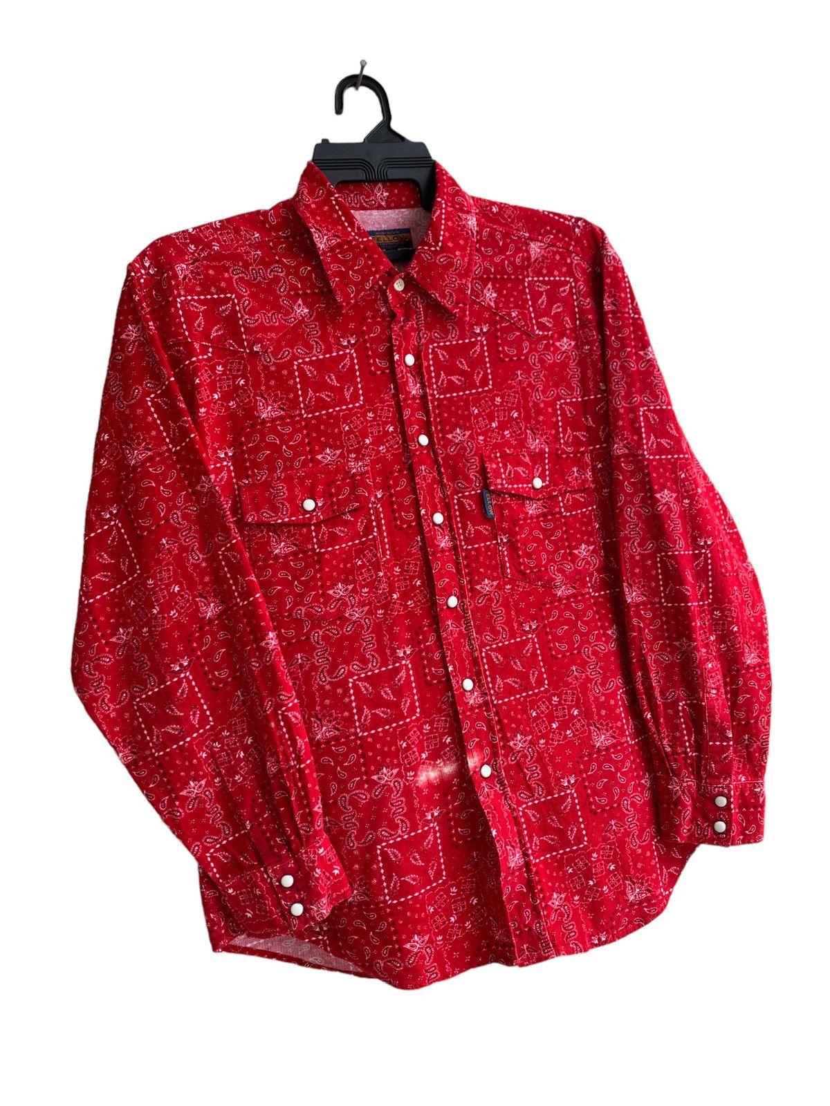 🔥Vintage Fellow Velour Codroy Paisleys Western Wear