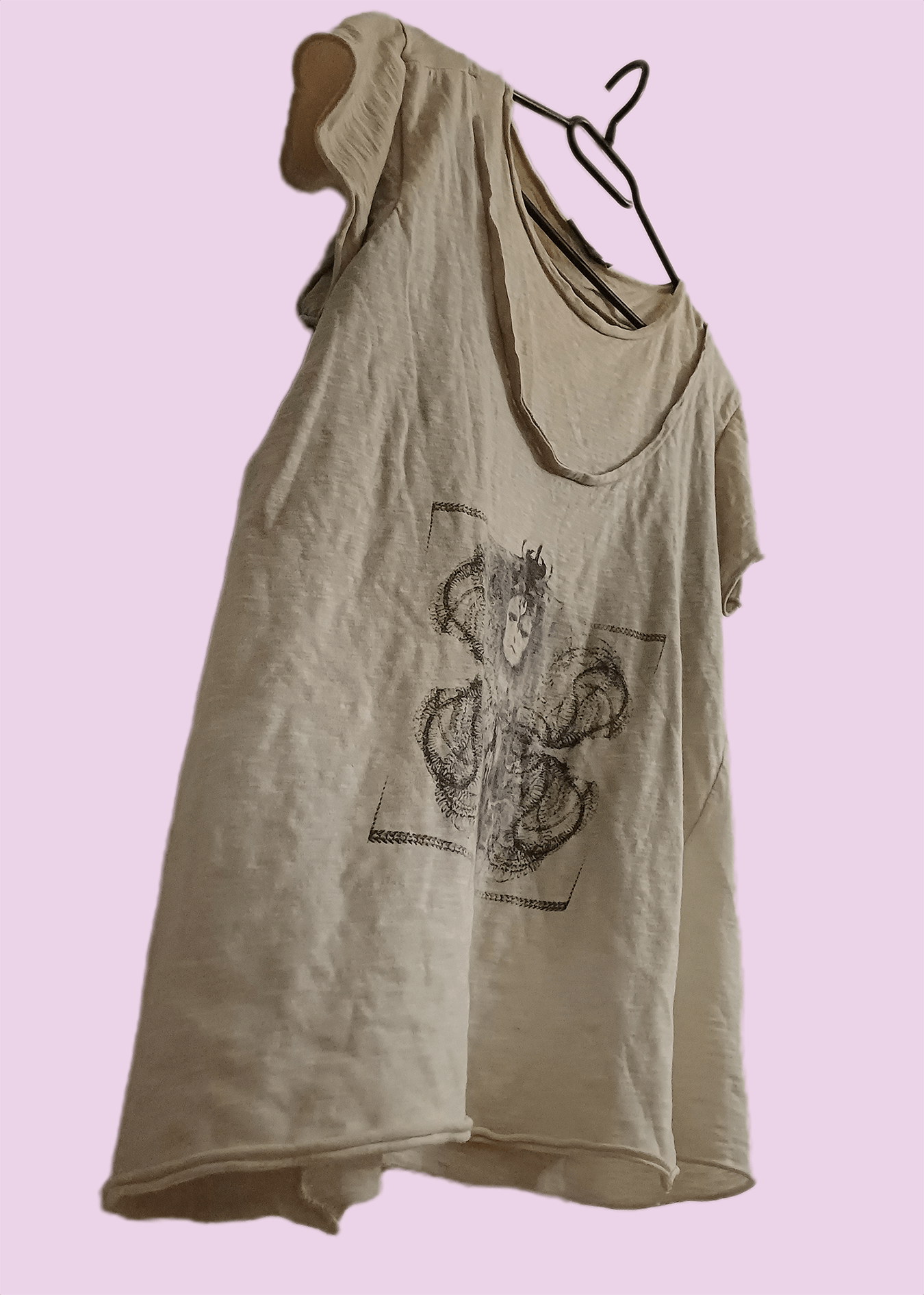 Sandrine Philippe Sandrine Philippe double layered graphic tee Size S / US 4 / IT 40 - 4 Thumbnail