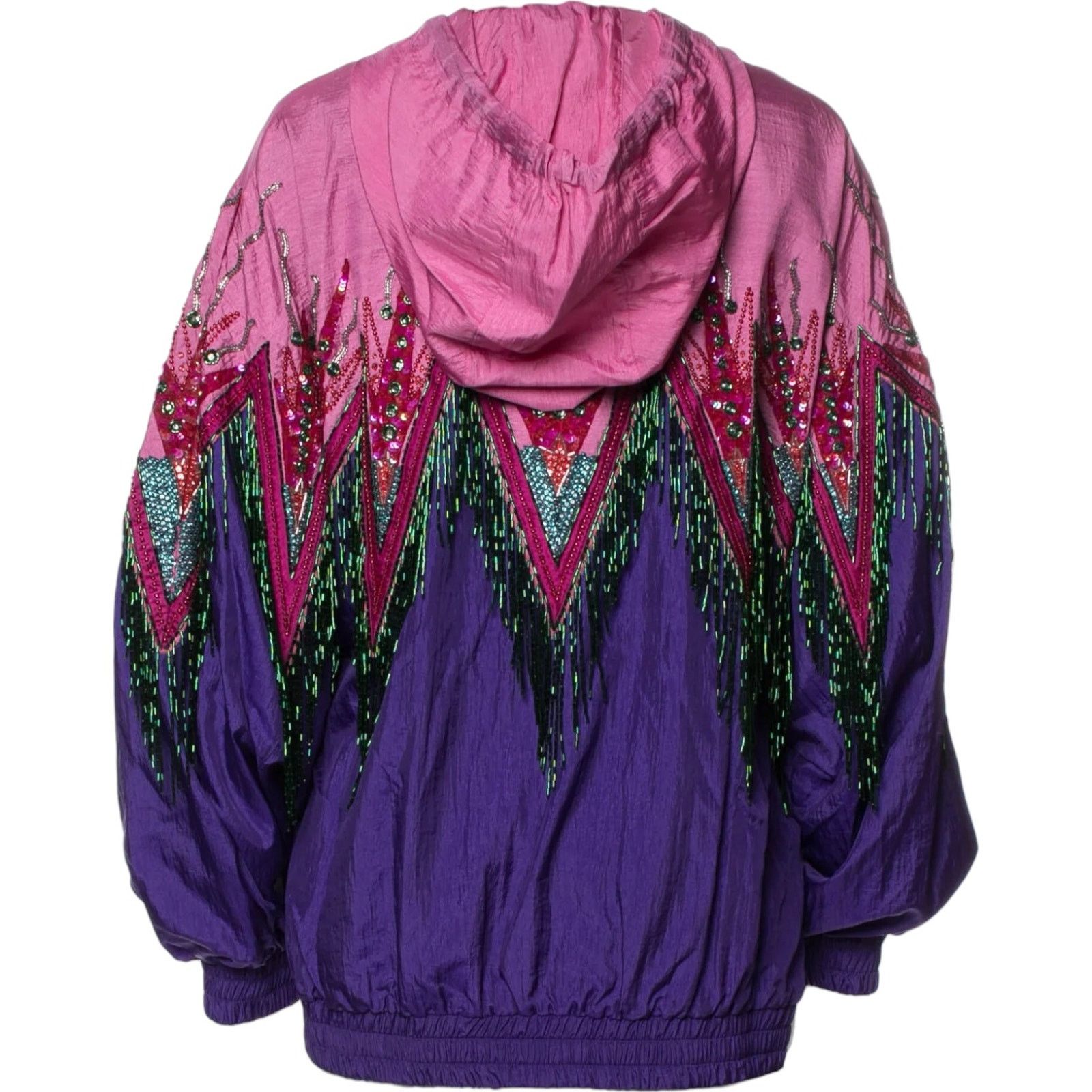 Gucci GUCCI Embellished Printed Hood Bomber Jacket w/ Tags, Medium Size M / US 6-8 / IT 42-44 - 3 Thumbnail