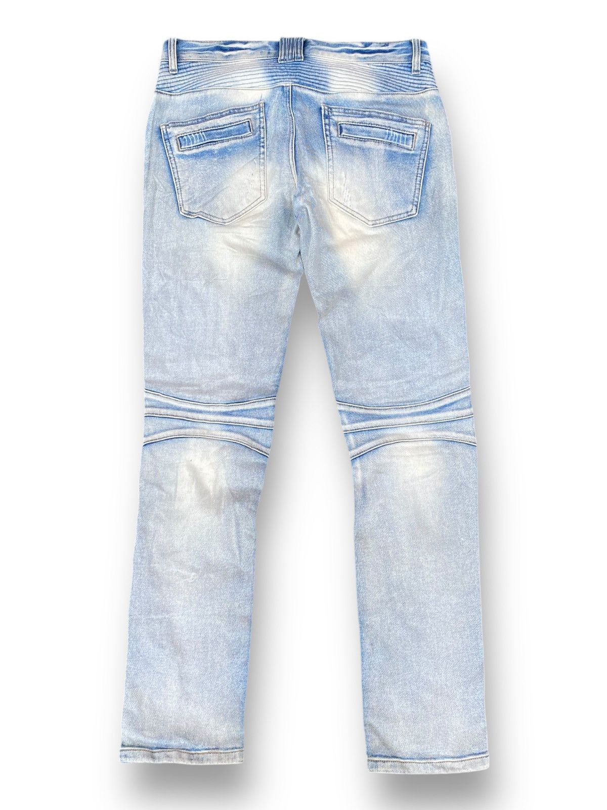 In The Attic Vintage In The Attic Biker Denim Pants Jeans. #D8 Size US 32 / EU 48 - 7 Thumbnail