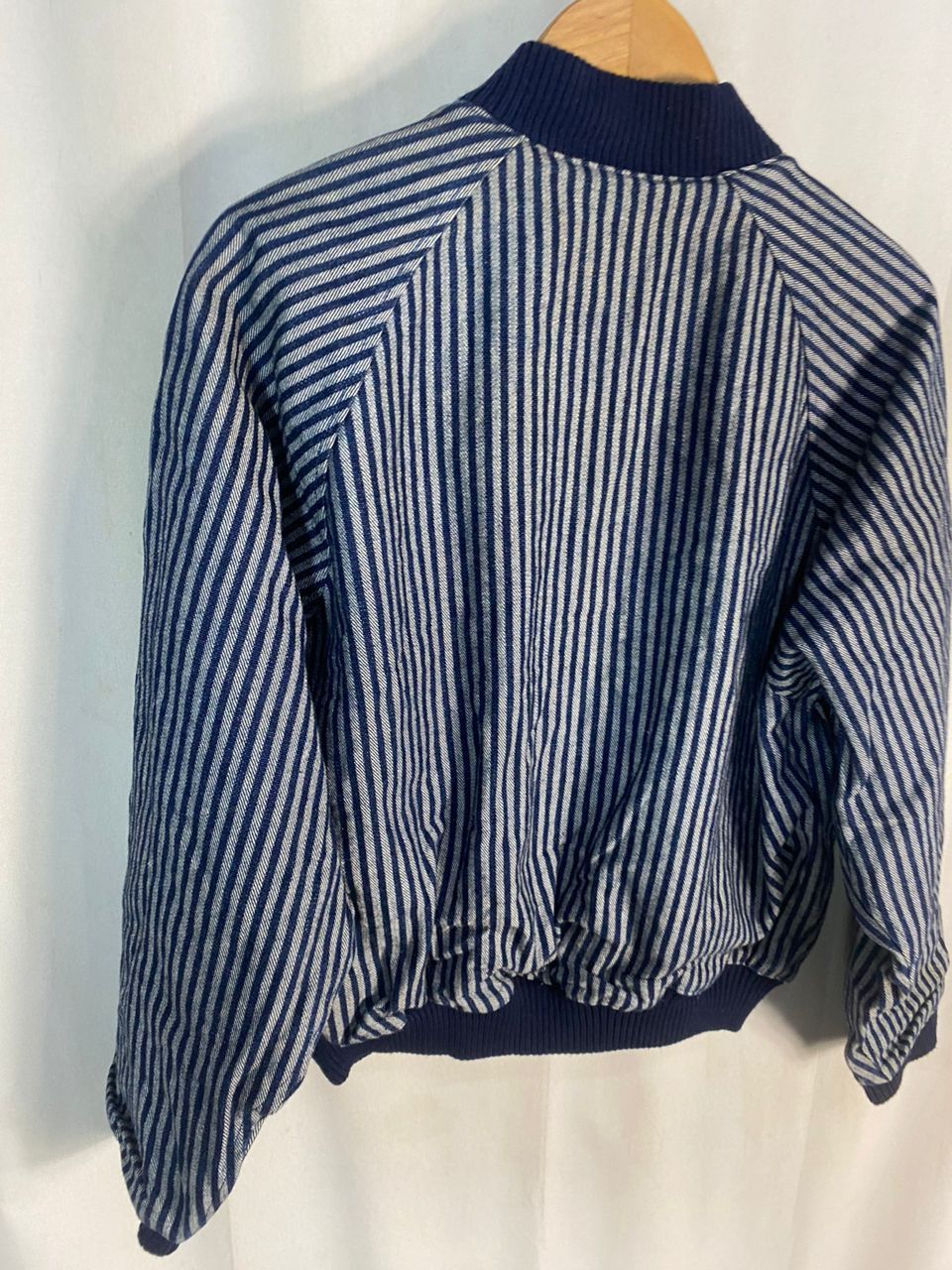 Japanese Brand × Vintage Vintage pineapple county stripe denim snap button jacket Size US M / EU 48-50 / 2 - 13 Thumbnail