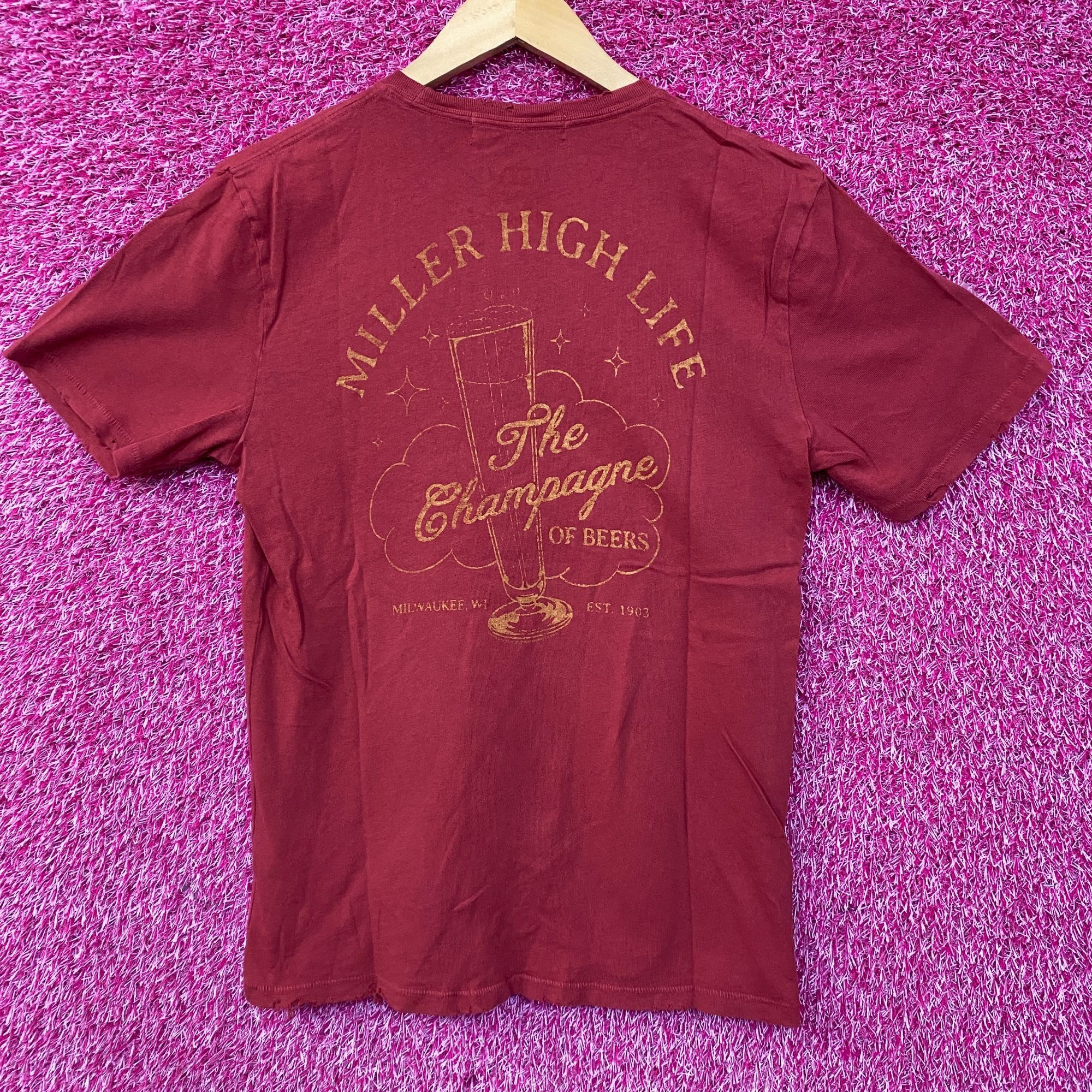 Junk Food Junk Food Clothing Miller High Life Sportsman's Club T-Shirt Size US S / EU 44-46 / 1 - 4 Thumbnail