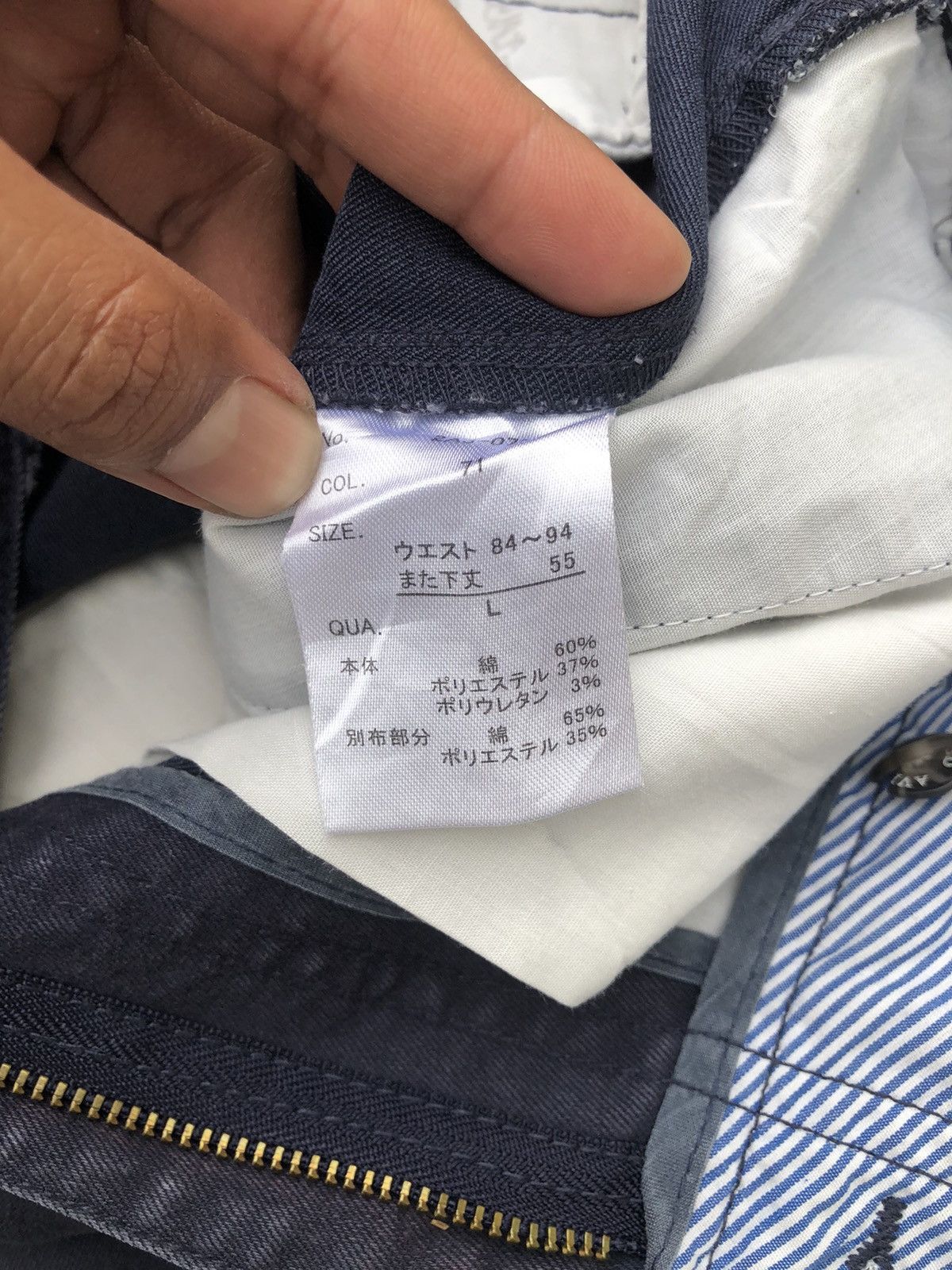 Japanese Brand Japanese United Aviation Cargo Cropped Pant Faded Colour Size US 32 / EU 48 - 10 Thumbnail