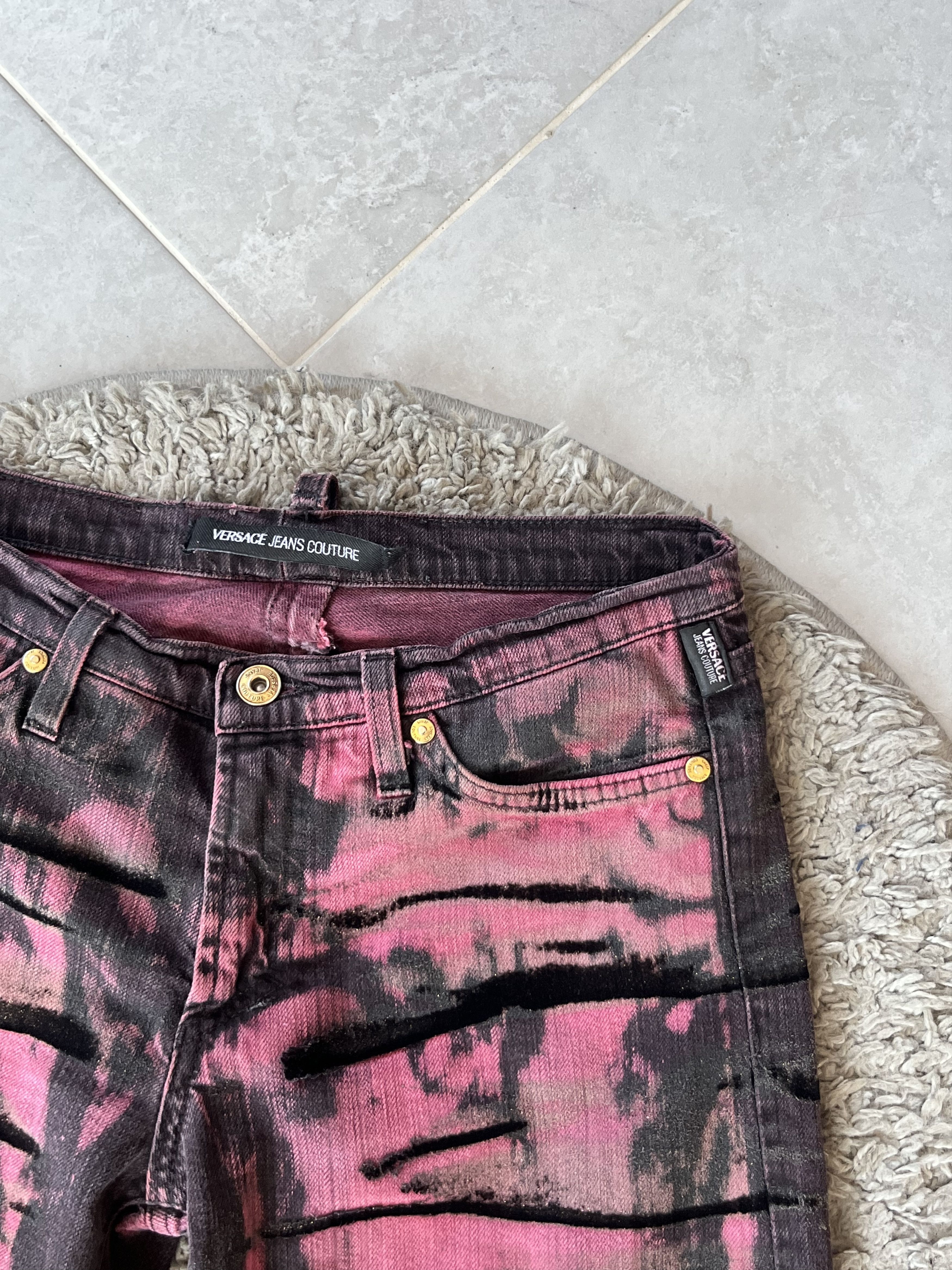 Versace Jeans Couture Vintage Luxury Versace Jeans Very Rare Avant-Garde Size 27" / US 4 / IT 40 - 6 Thumbnail