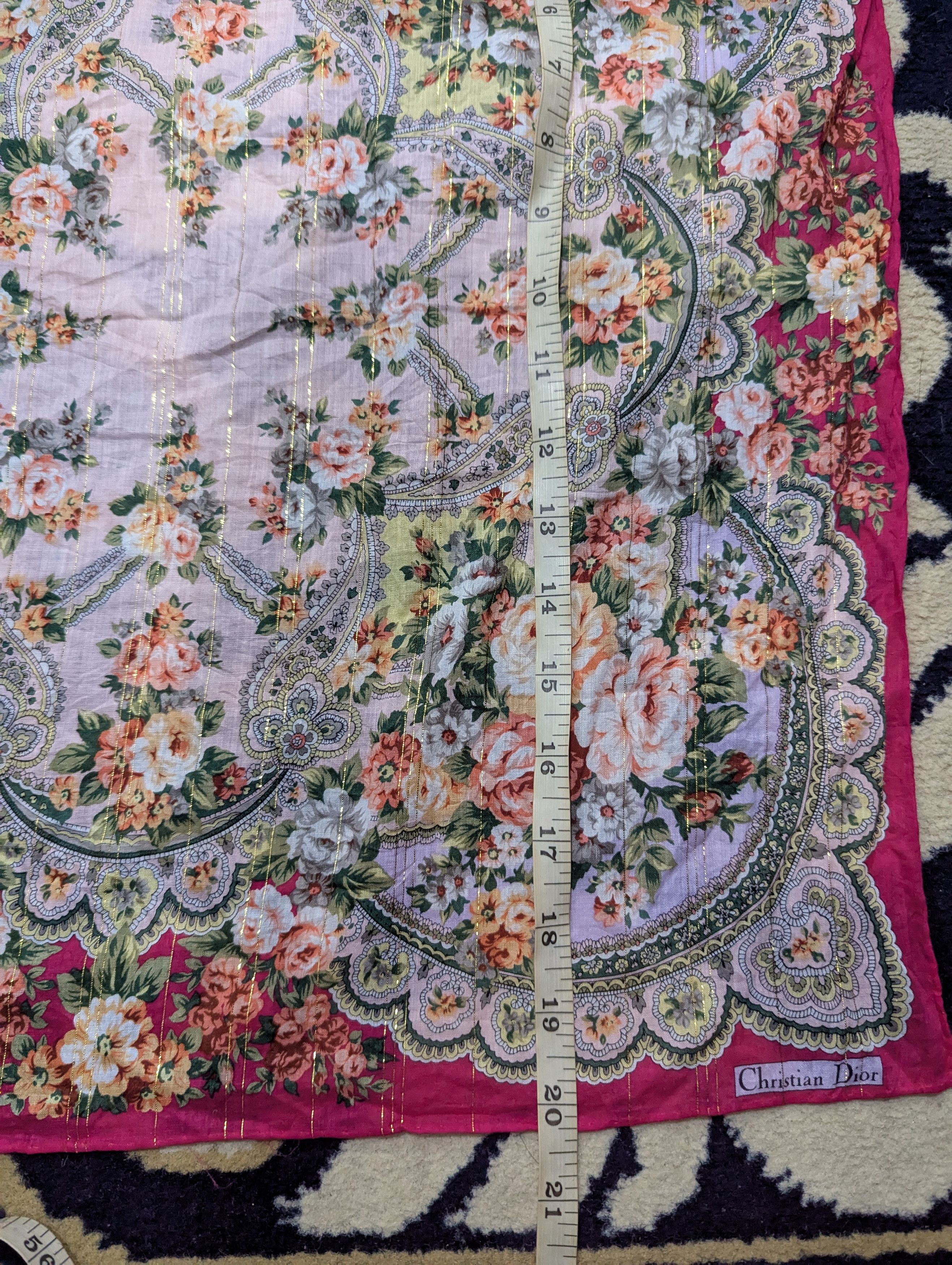 Christian Dior Monsieur × Vintage Christian dior scarf Size ONE SIZE - 3 Thumbnail