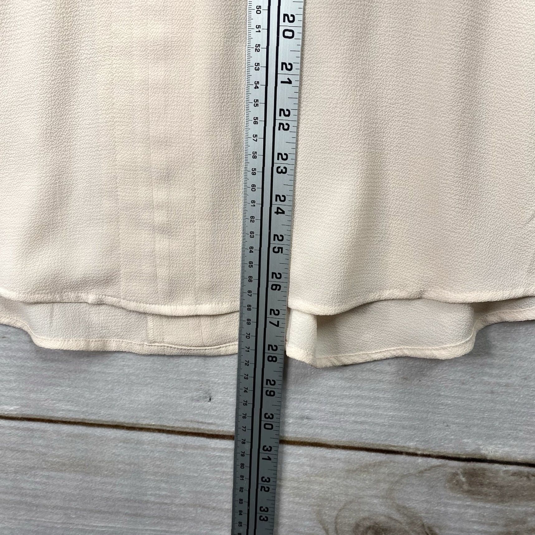 Vintage Maurices Womens Top Sz XL Peach Sheer V Neck Strappy Flowy Stretch Classic Y2K Size XL / US 12-14 / IT 48-50 - 4 Thumbnail