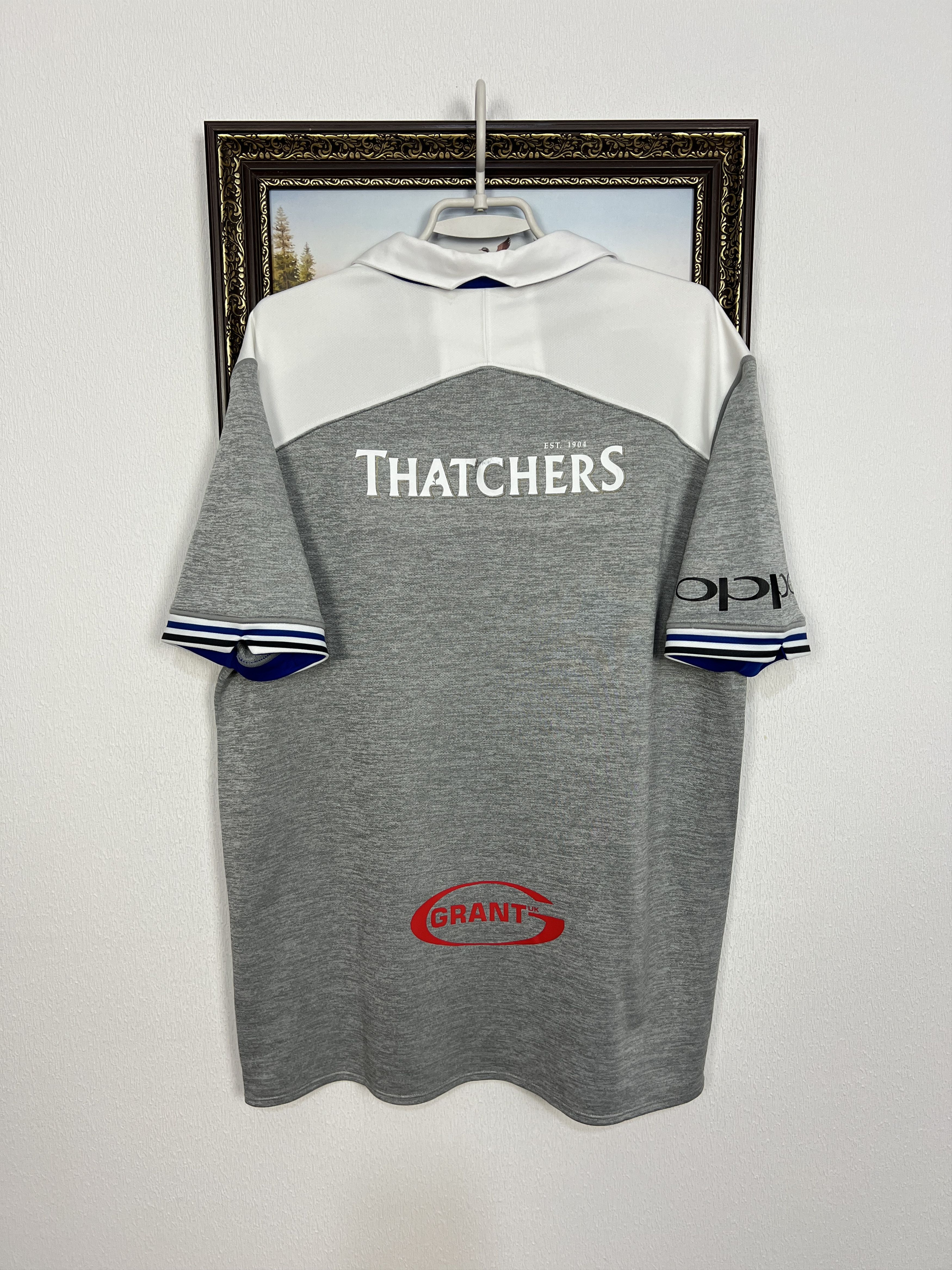 Vintage Bath Rugby Union Dyson Jersey Trikot Sport Shirt Rare Size US XL / EU 56 / 4 - 9 Thumbnail
