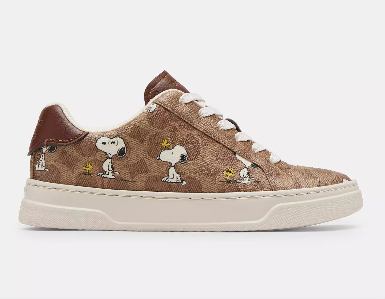 Coach Peanuts High Line Sneaker In Signature Canvas With Snoopy Size US 8.5 / IT 38.5 - 10 Thumbnail