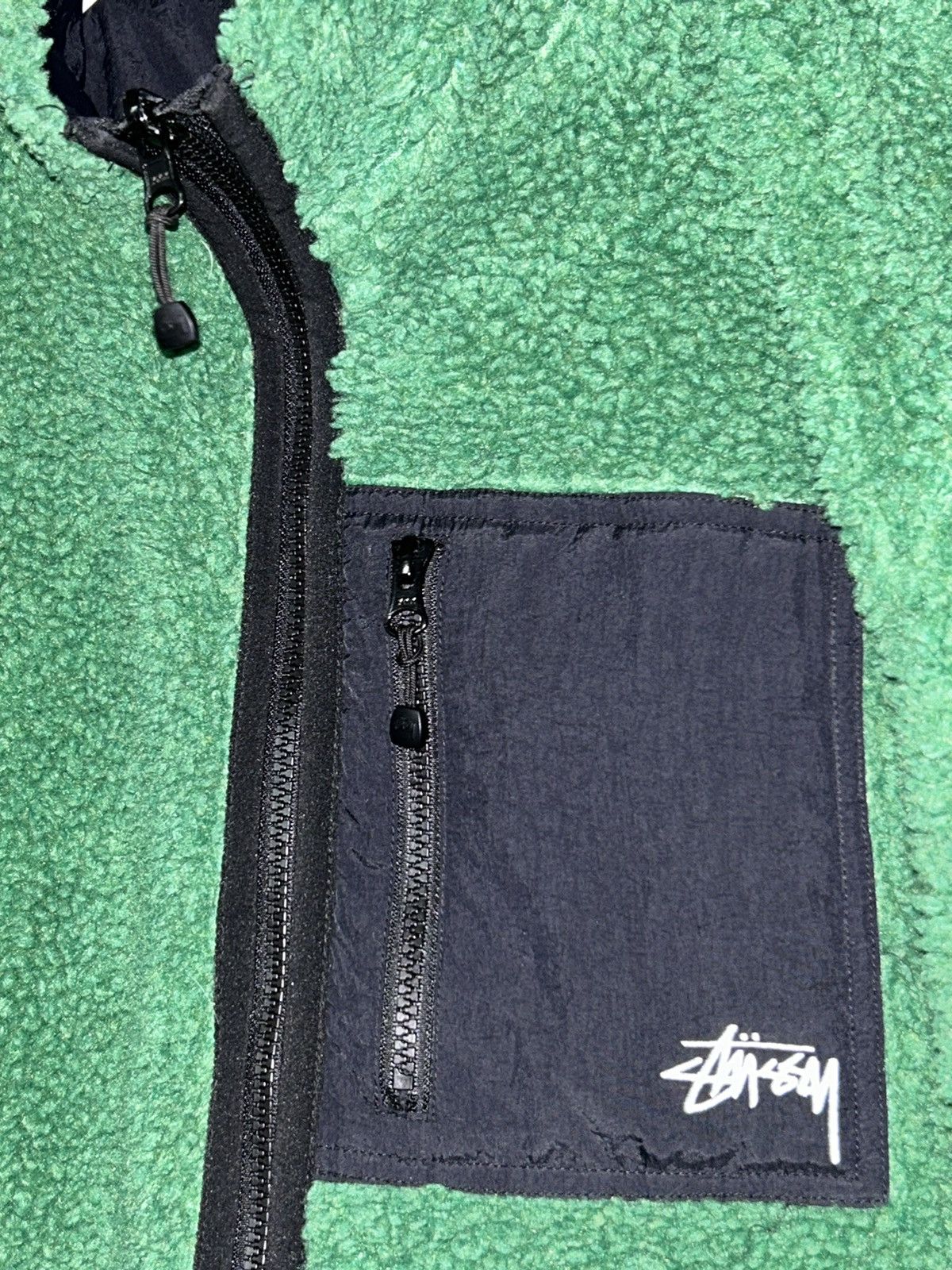 Stussy Stüssy Sherpa Reversible Jacket Green SS24 Stussy NEW Size US M / EU 48-50 / 2 - 3 Thumbnail