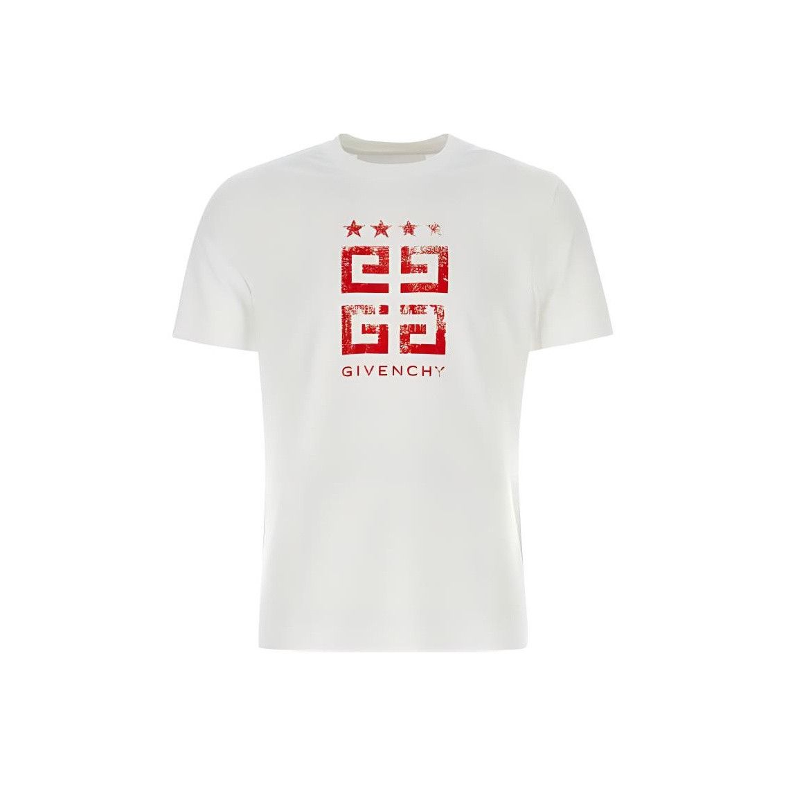 Givenchy Givenchy Red Graphic Logo T-Shirt Size S Size US S / EU 44-46 / 1 - 1 Thumbnail
