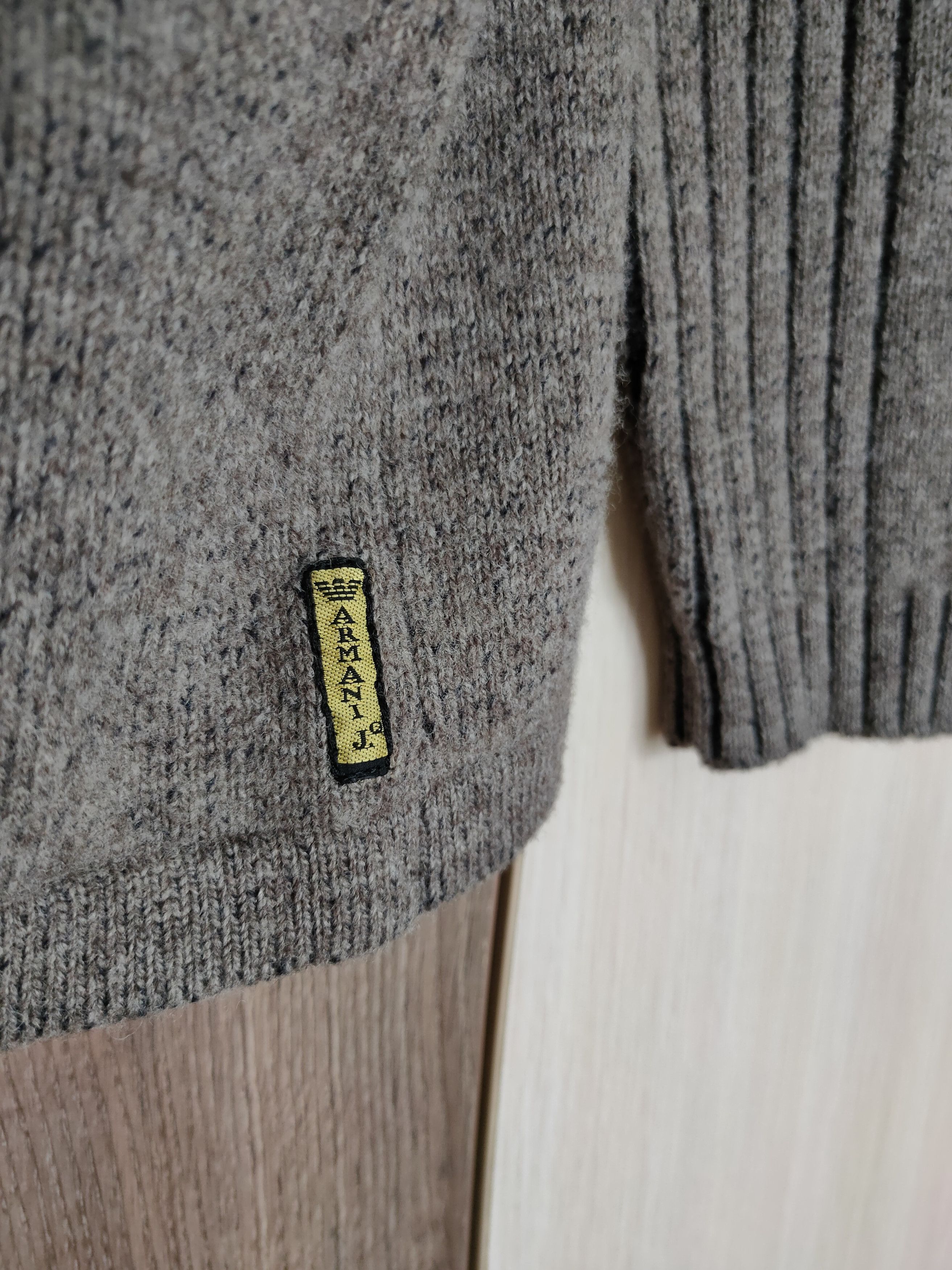Armani Vintage Armani Jeans Woolen Sweater AJ Size US L / EU 52-54 / 3 - 4 Thumbnail