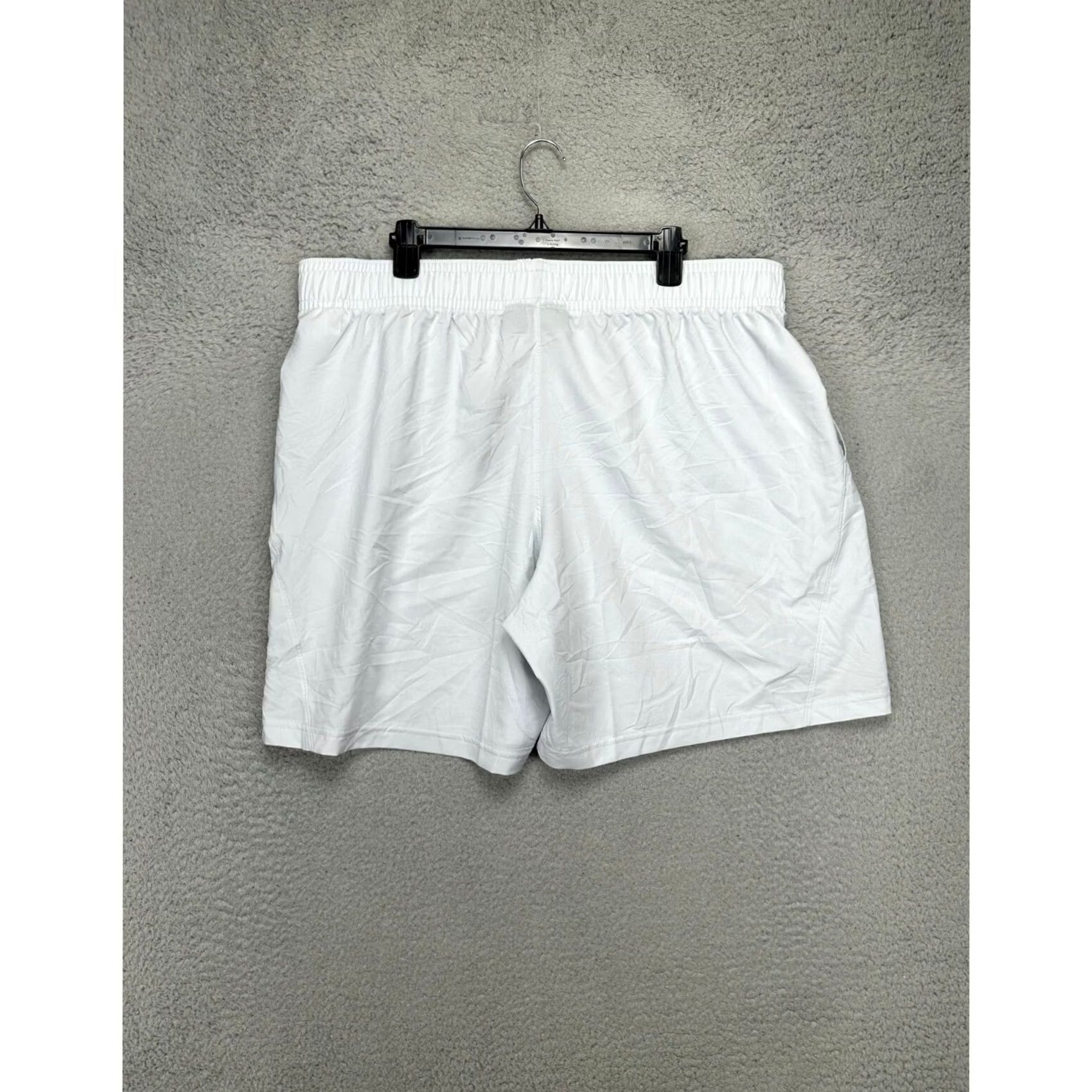 Under Armour Under Armour Shorts Mens 2XL Light Grey Athletic Elastic Waist Drawstring NEW Size US 39 - 4 Thumbnail