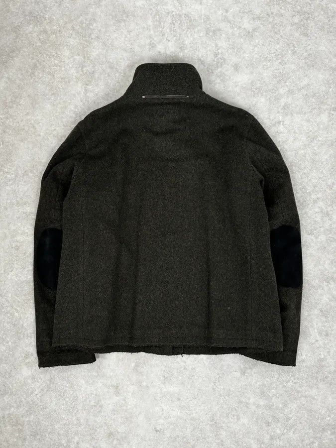 Prada 2000s Prada Fur Hood Green Wool Jacket Size US S / EU 44-46 / 1 - 4 Thumbnail