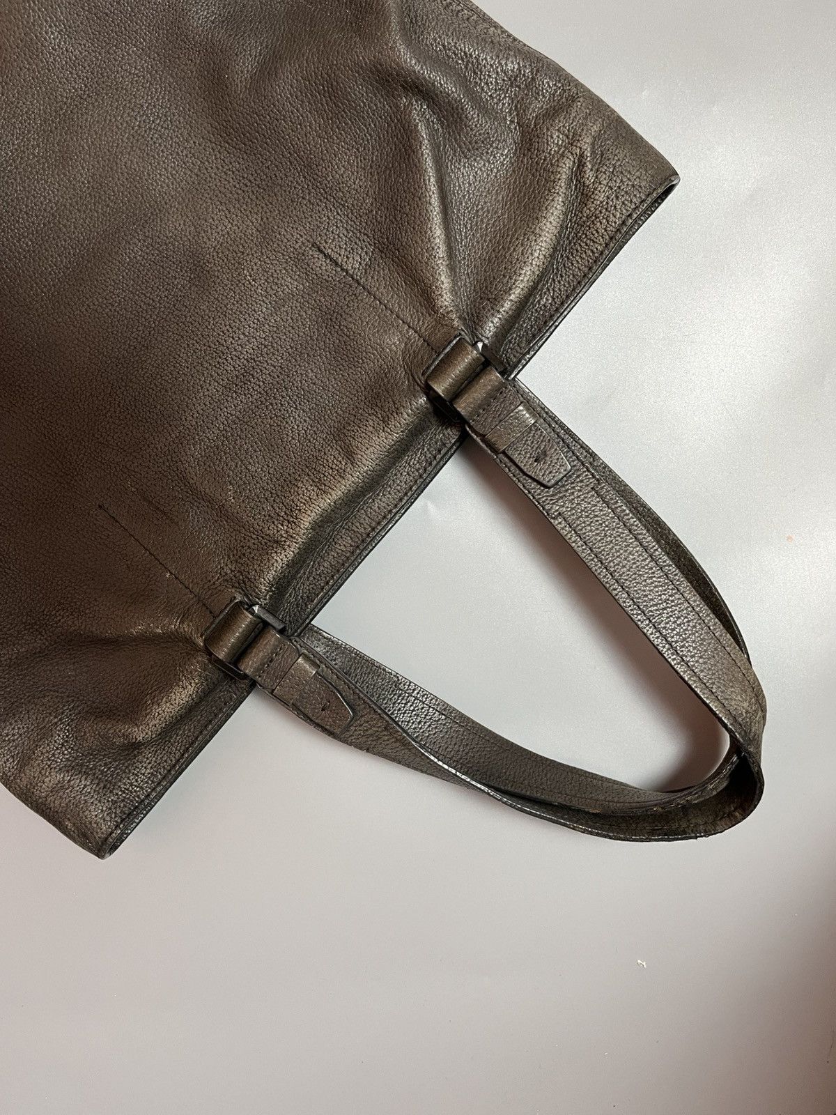 Lanvin Lanvin archived leather tote bag Size ONE SIZE - 3 Thumbnail