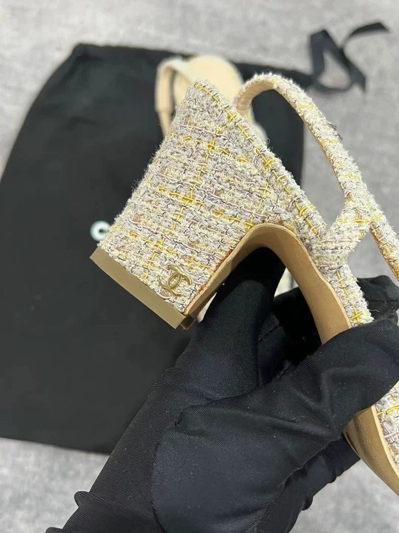 Chanel Chanel High Heels with Elegant Design Size US 7 / IT 37 - 3 Thumbnail