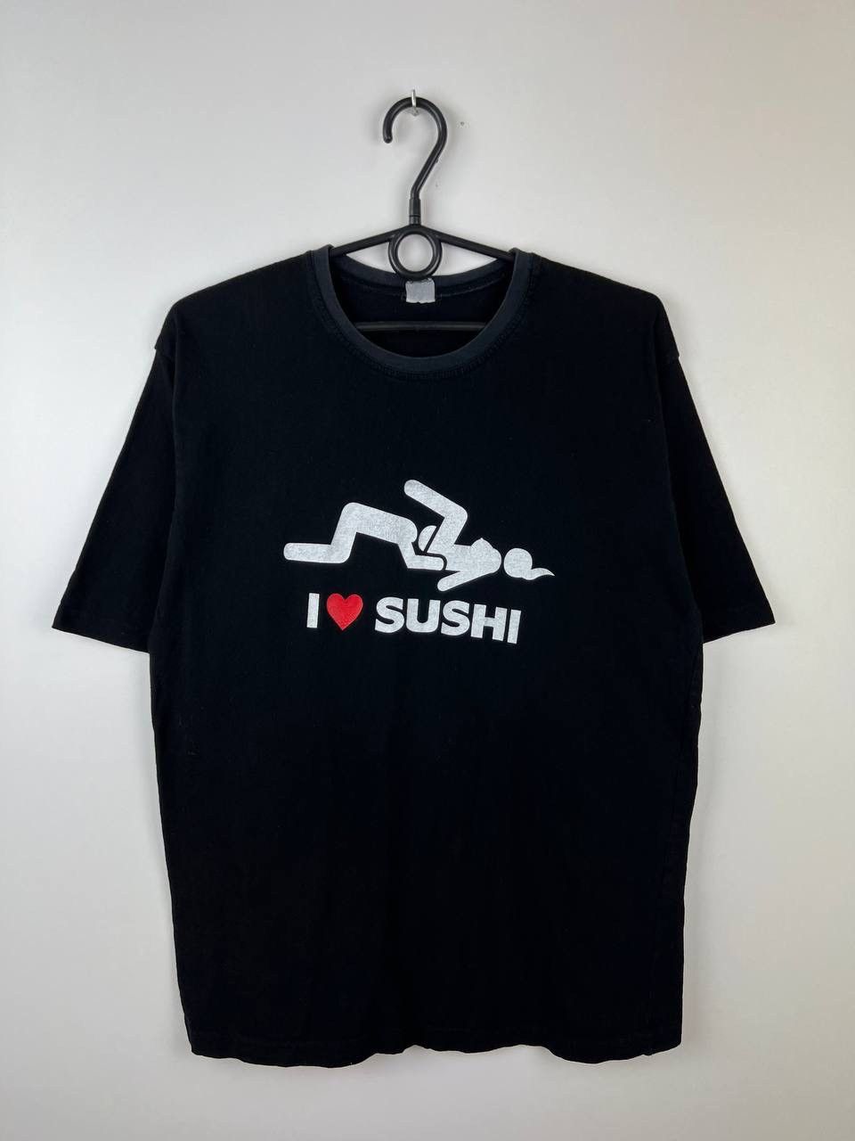 Vintage I love Sushi pornstar crazy t-shirts size M Size US M / EU 48-50 / 2 - 1 Thumbnail