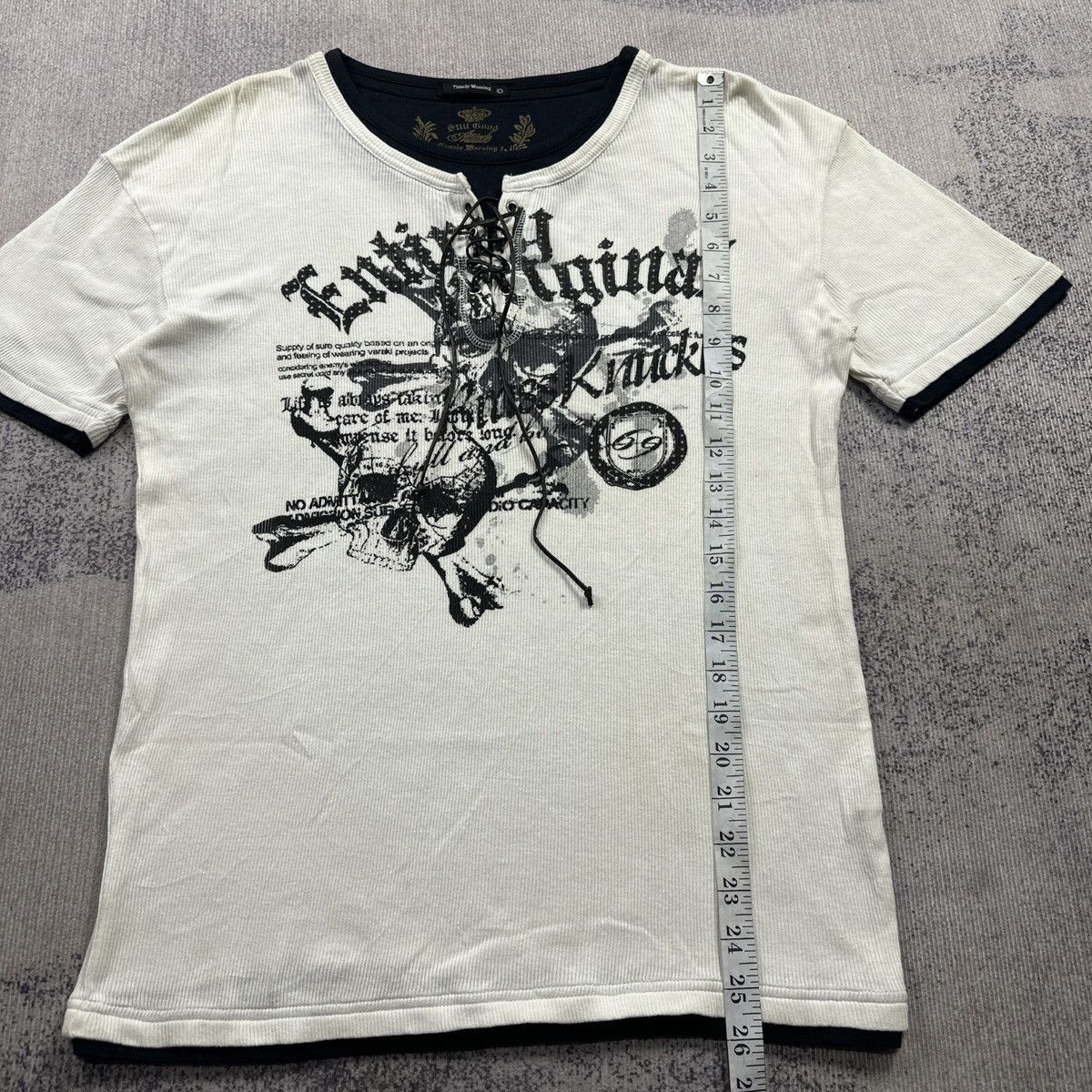 Japanese Brand Timely waming y2k style Tshirt Size US L / EU 52-54 / 3 - 5 Thumbnail