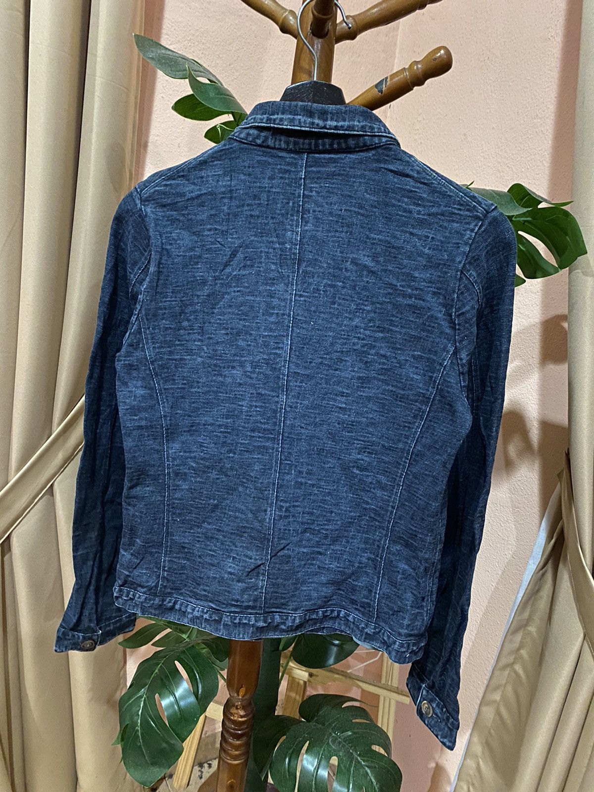 45rpm Rare 45RPM Studio Women’s Indigo-Dyed Denim Jacket Size M / US 6-8 / IT 42-44 - 8 Thumbnail