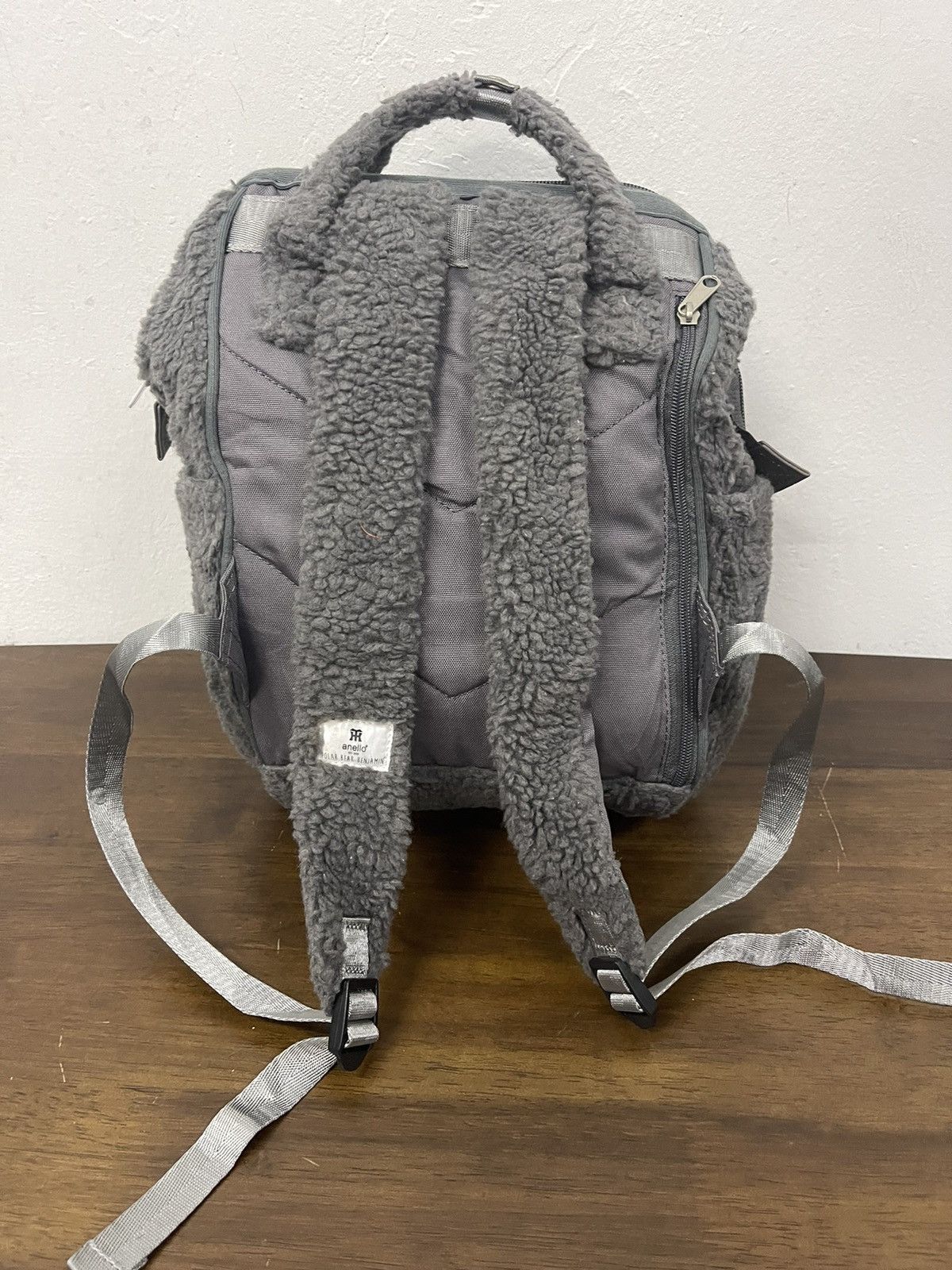 Japanese Brand Anello Polar Bear Benjamin X Hanshin Tiger sherpa bagpack Size ONE SIZE - 9 Thumbnail