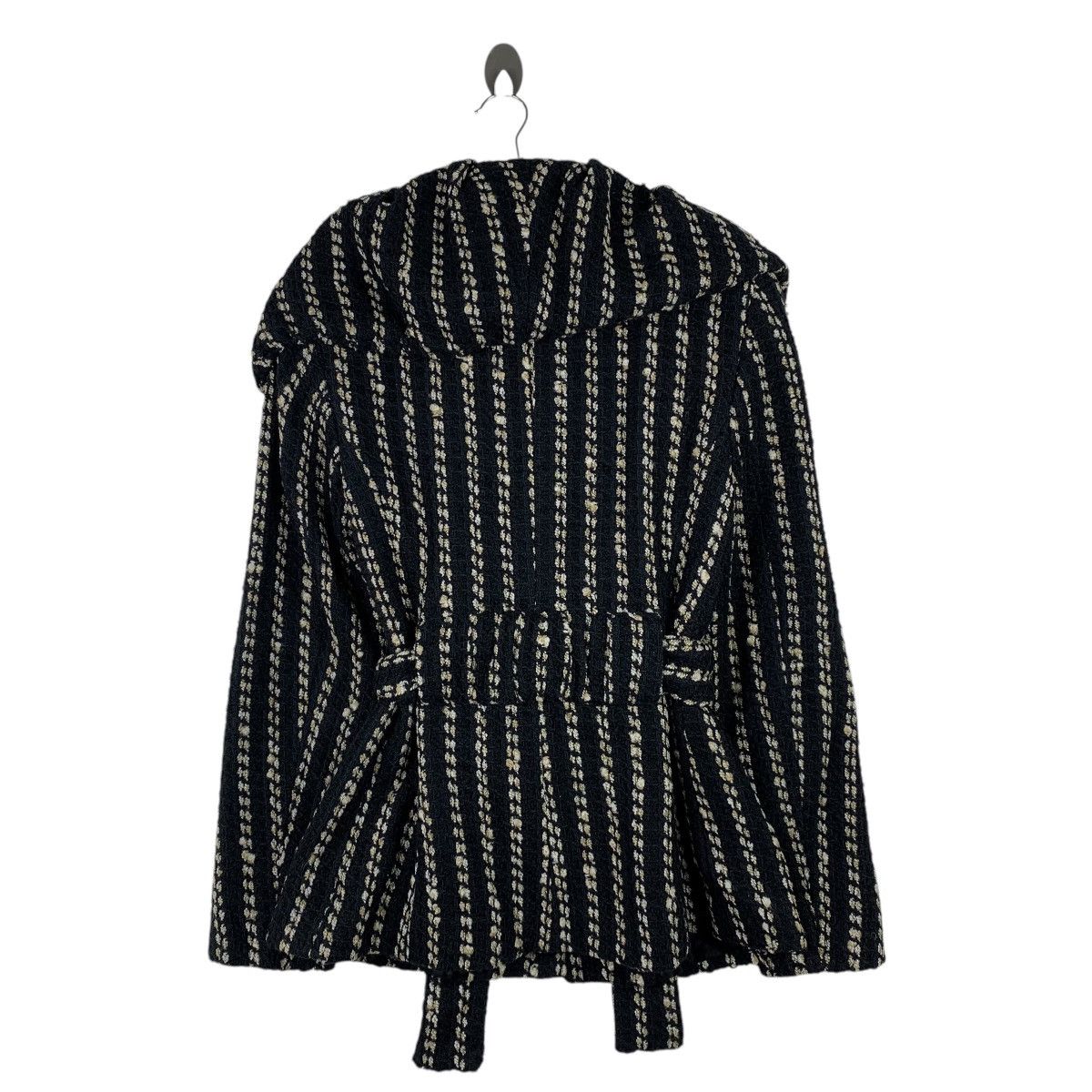 Zara ZARA Basic Casualwear Made In Spain Stripes Design Jacket Size S / US 4 / IT 40 - 2 Thumbnail