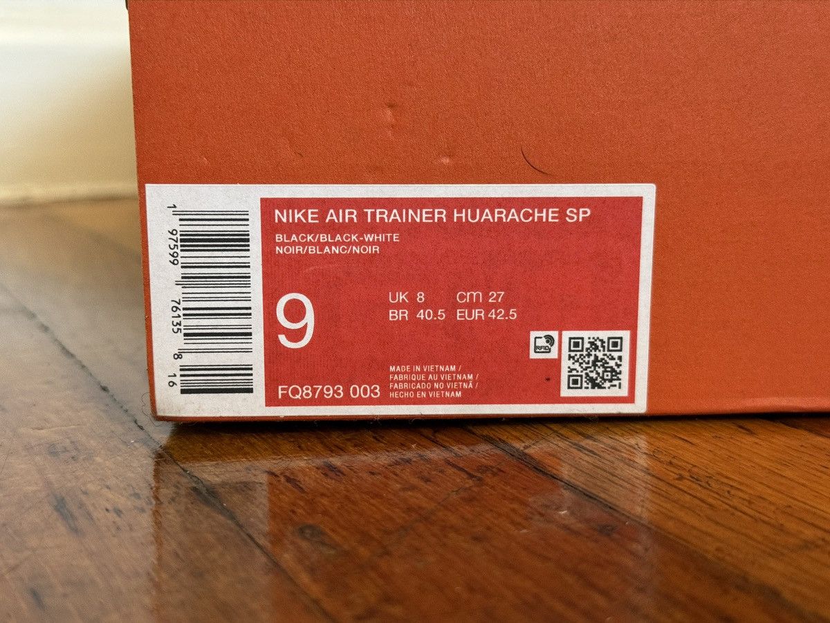 Corteiz × Nike Nike x Corteiz Black Huarache Size US 9 / EU 42 - 6 Thumbnail