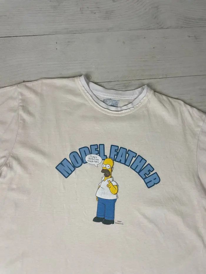 The Simpsons Vintage The Simpsons Model Father T Shirt 90s Size US L / EU 52-54 / 3 - 2 Thumbnail