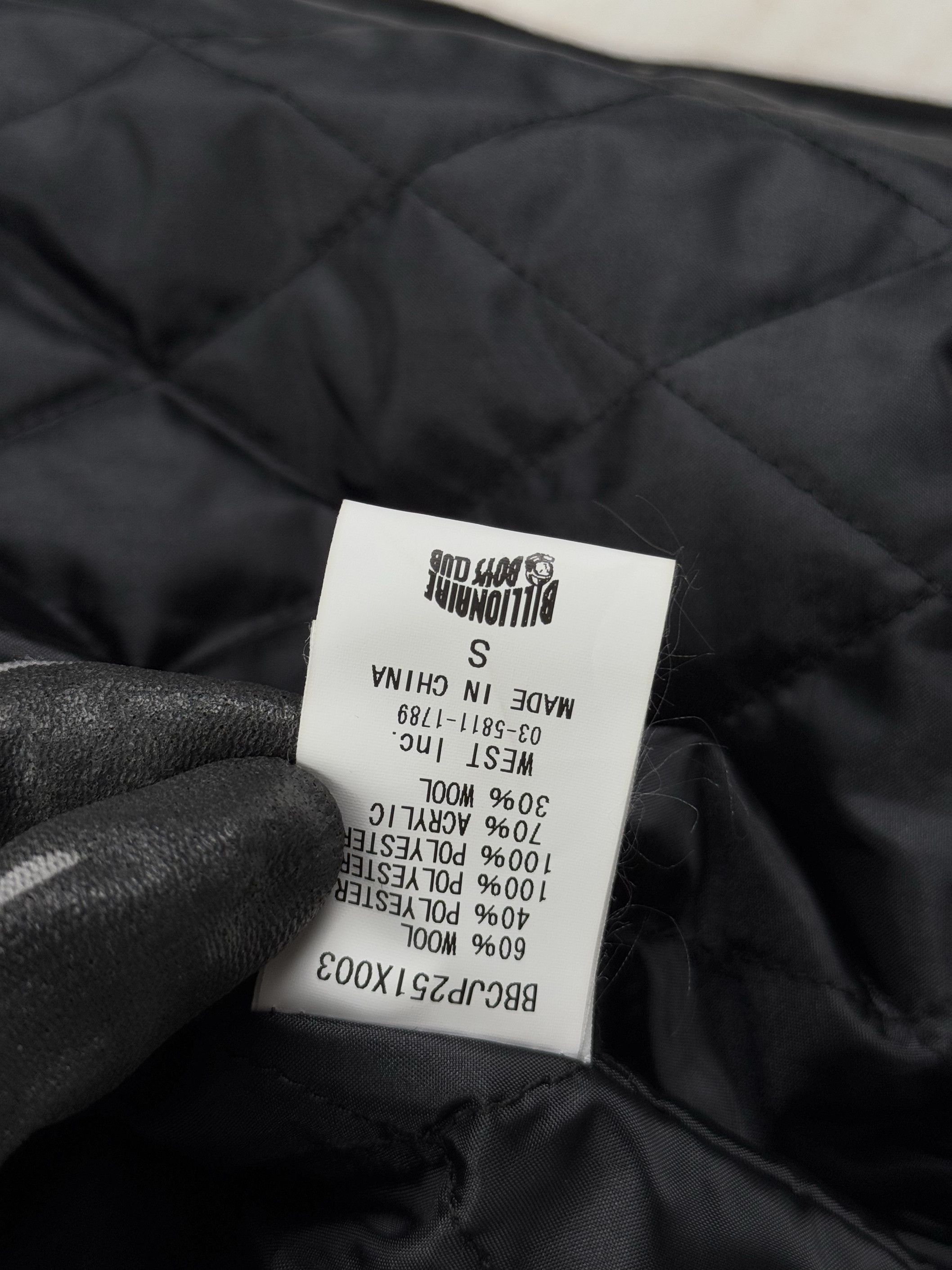 Billionaire Boys Club UNWORN* BBC MELTON VARSITY JACKET BLACK Size US S / EU 44-46 / 1 - 11 Thumbnail